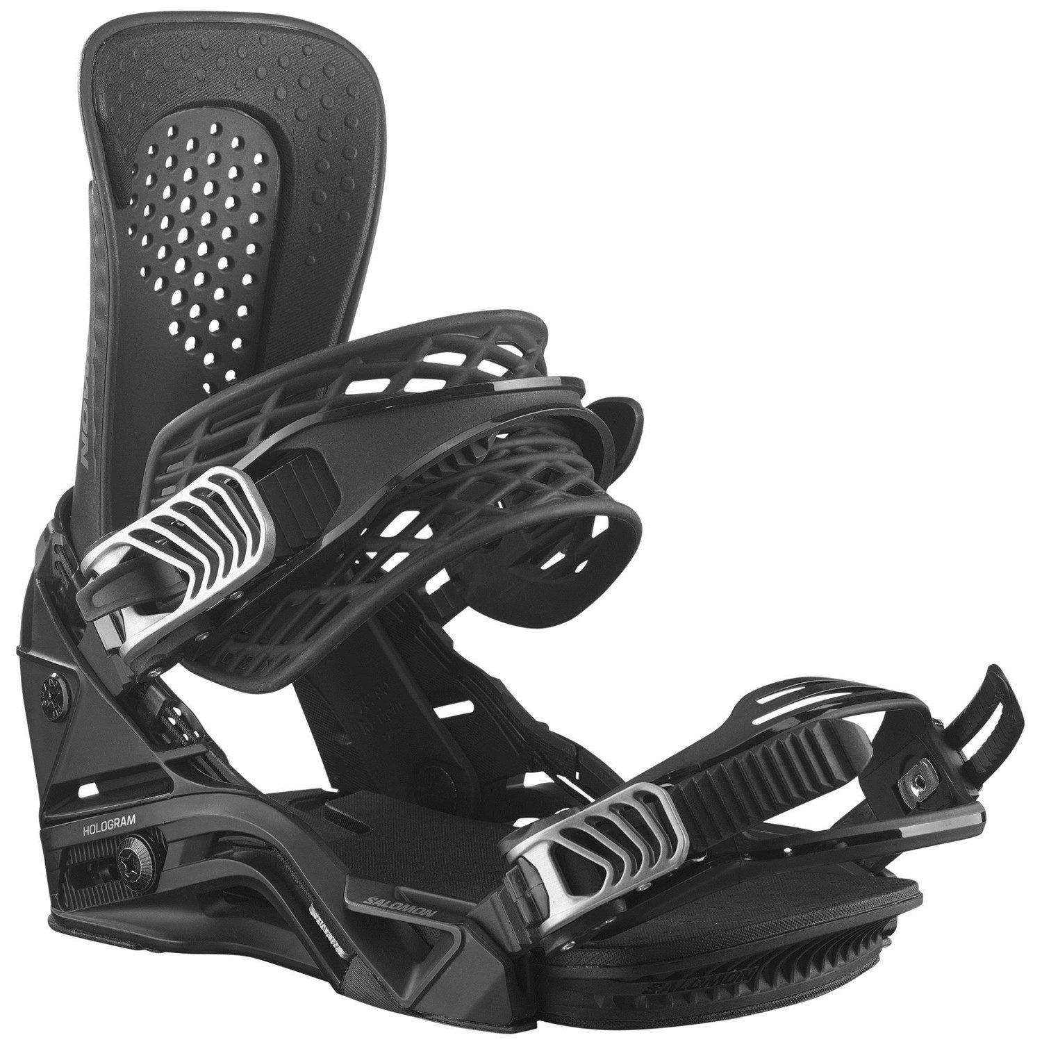 Salomon HOLOGRAM Lサイズ black 23-24 Salomon Hologram Snowboard Bindings | evo
