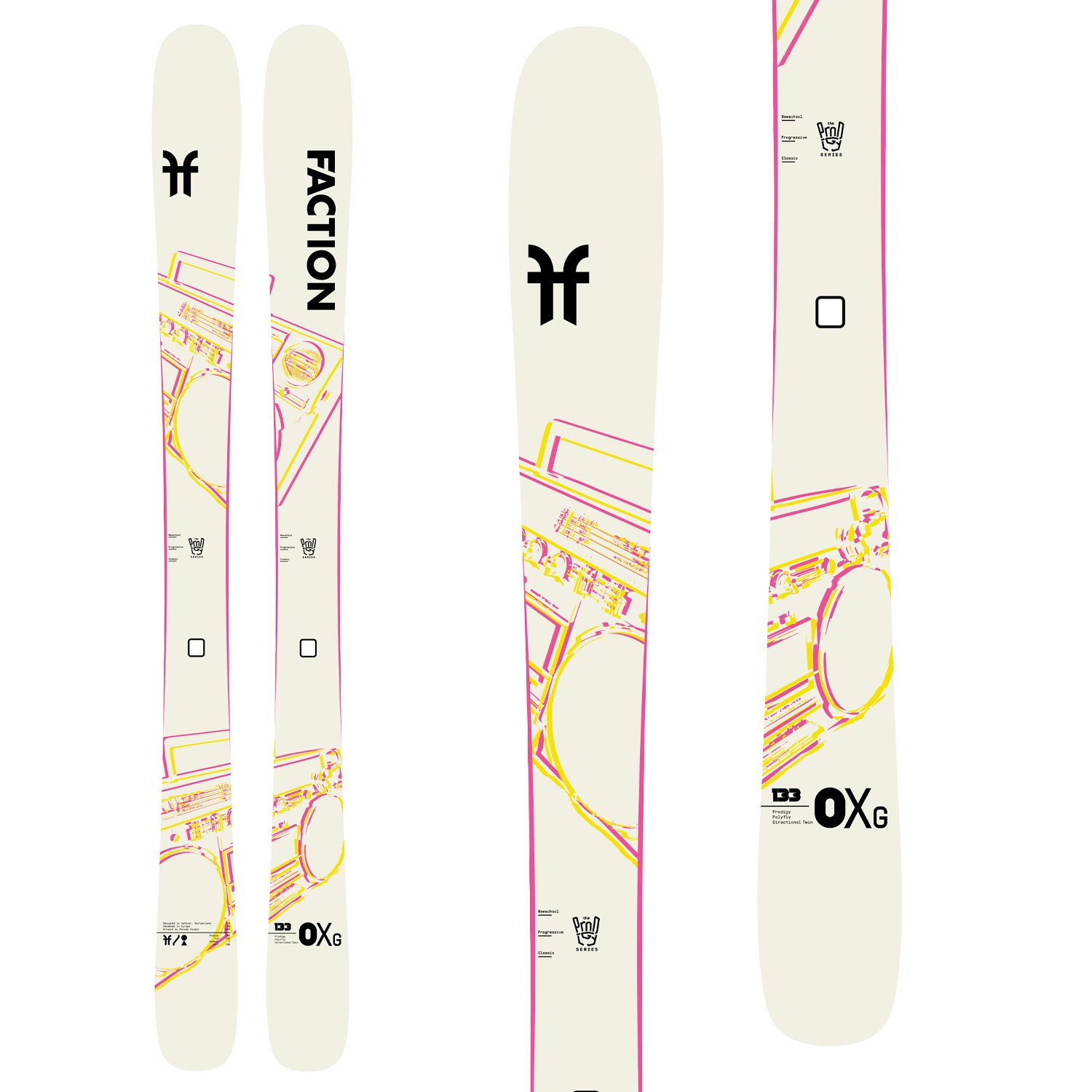 Faction Prodigy 0X Grom Skis - Kids' 2024