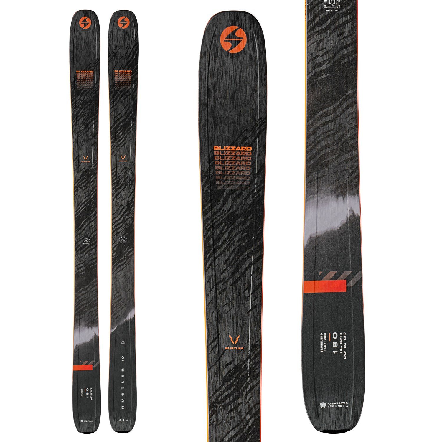 Blizzard Rustler 10 Skis 2025 | evo