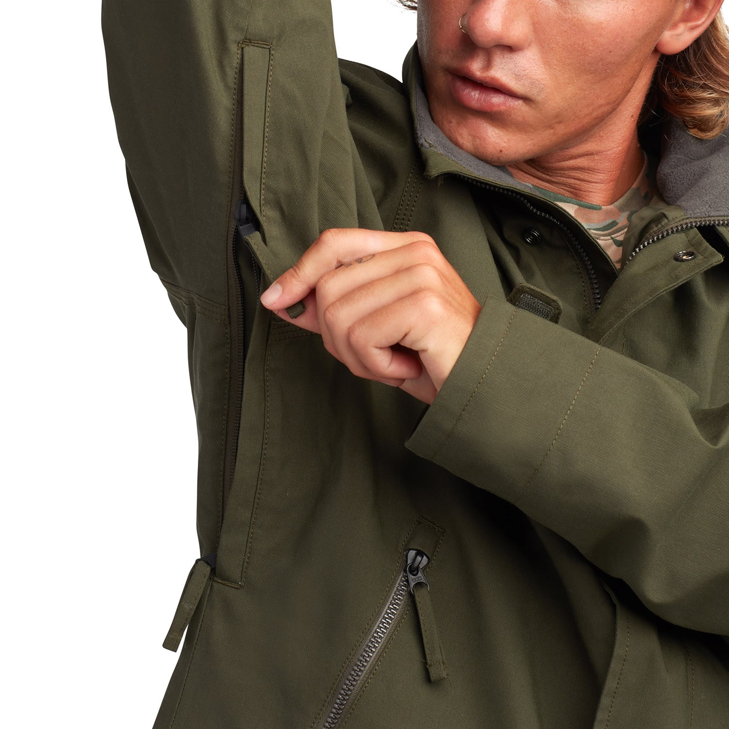Aazon.co: Dakine A-1 Insulated Canvas Winter Snowboard Jacket, Fir