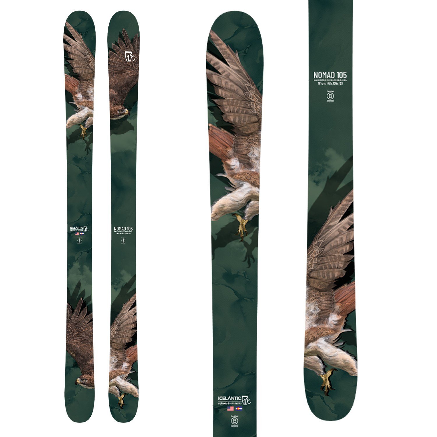 Icelantic Nomad 105 Skis 2024 | evo