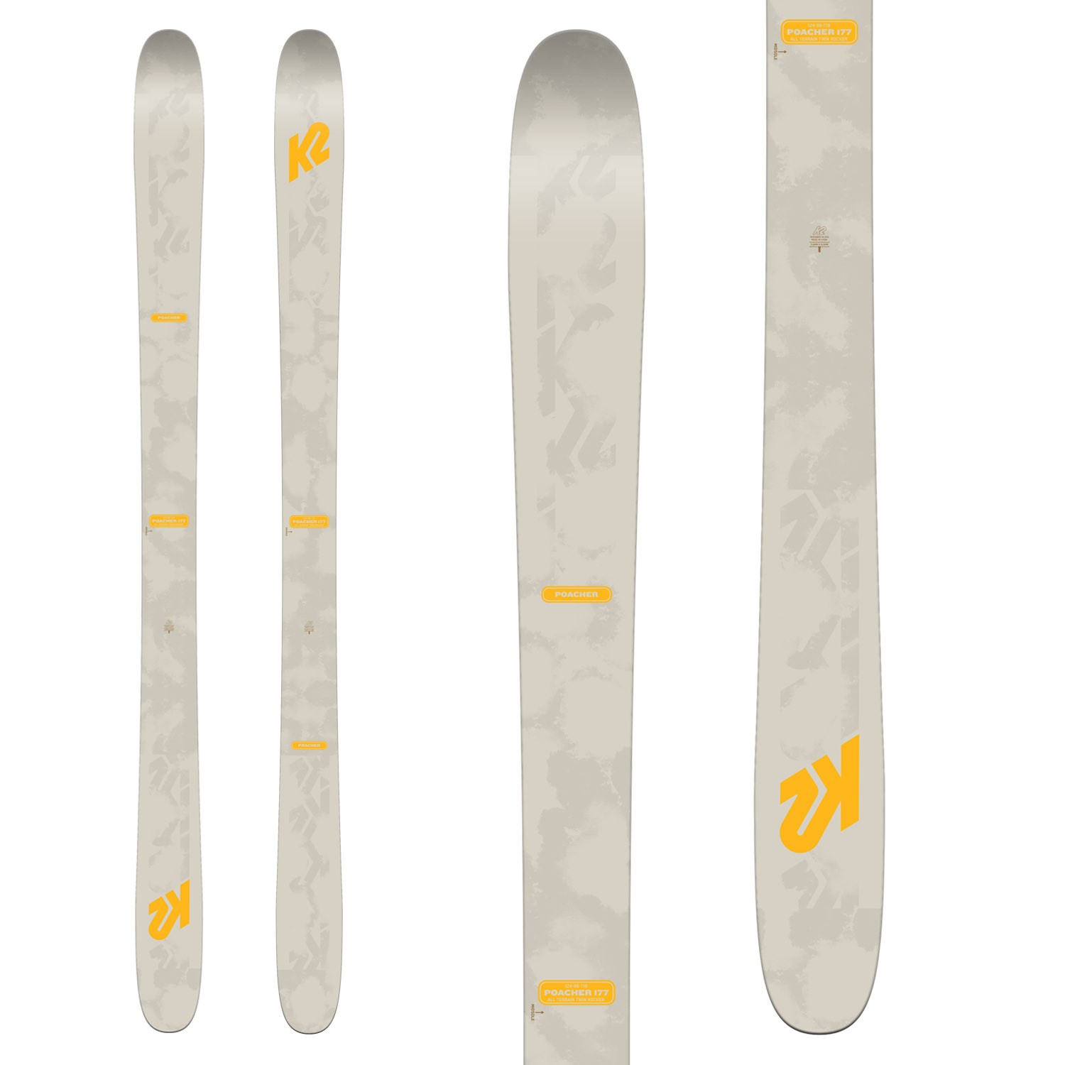 K2 Poacher Skis 2024