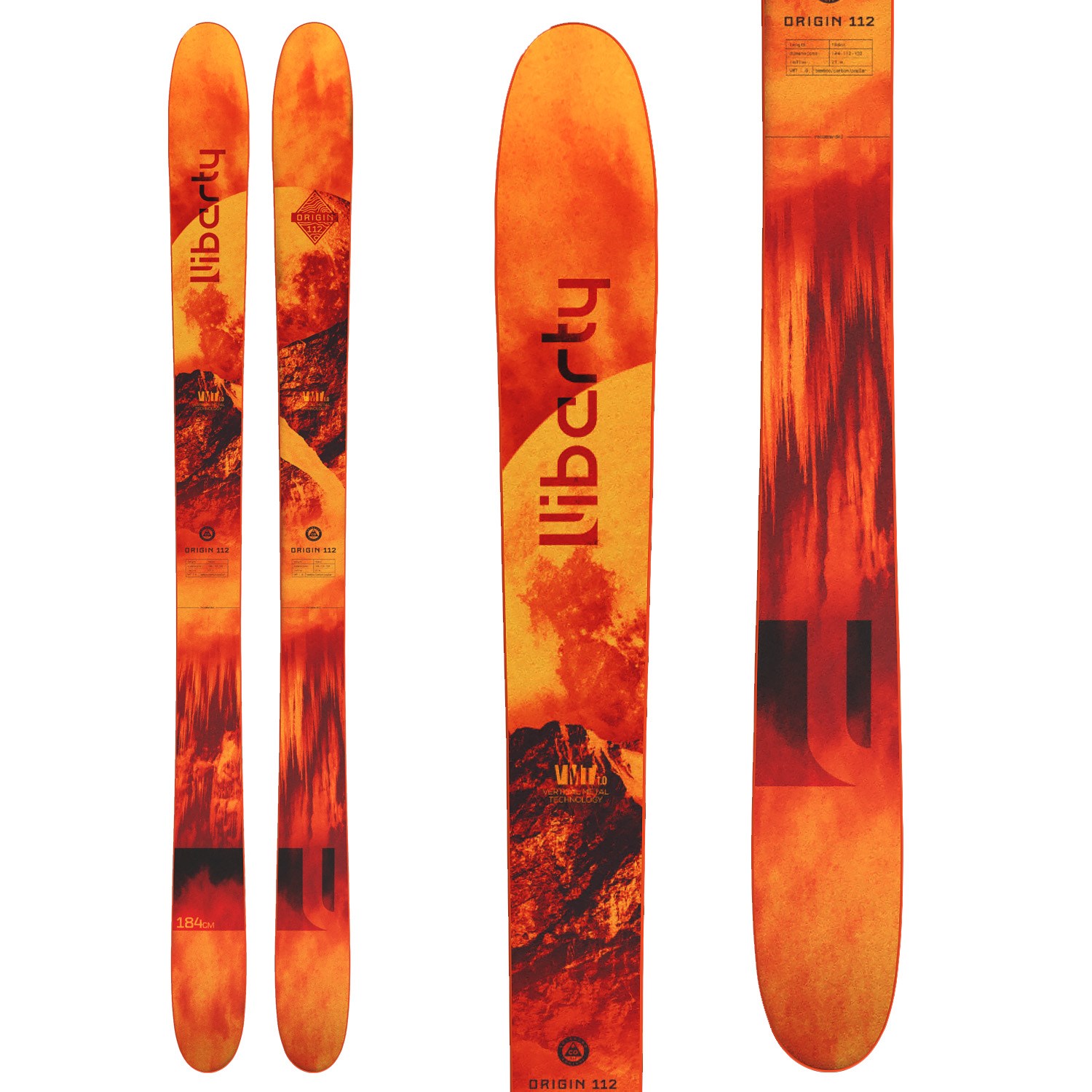 Liberty ski origin112 Liberty Skis – Baker Street Snow