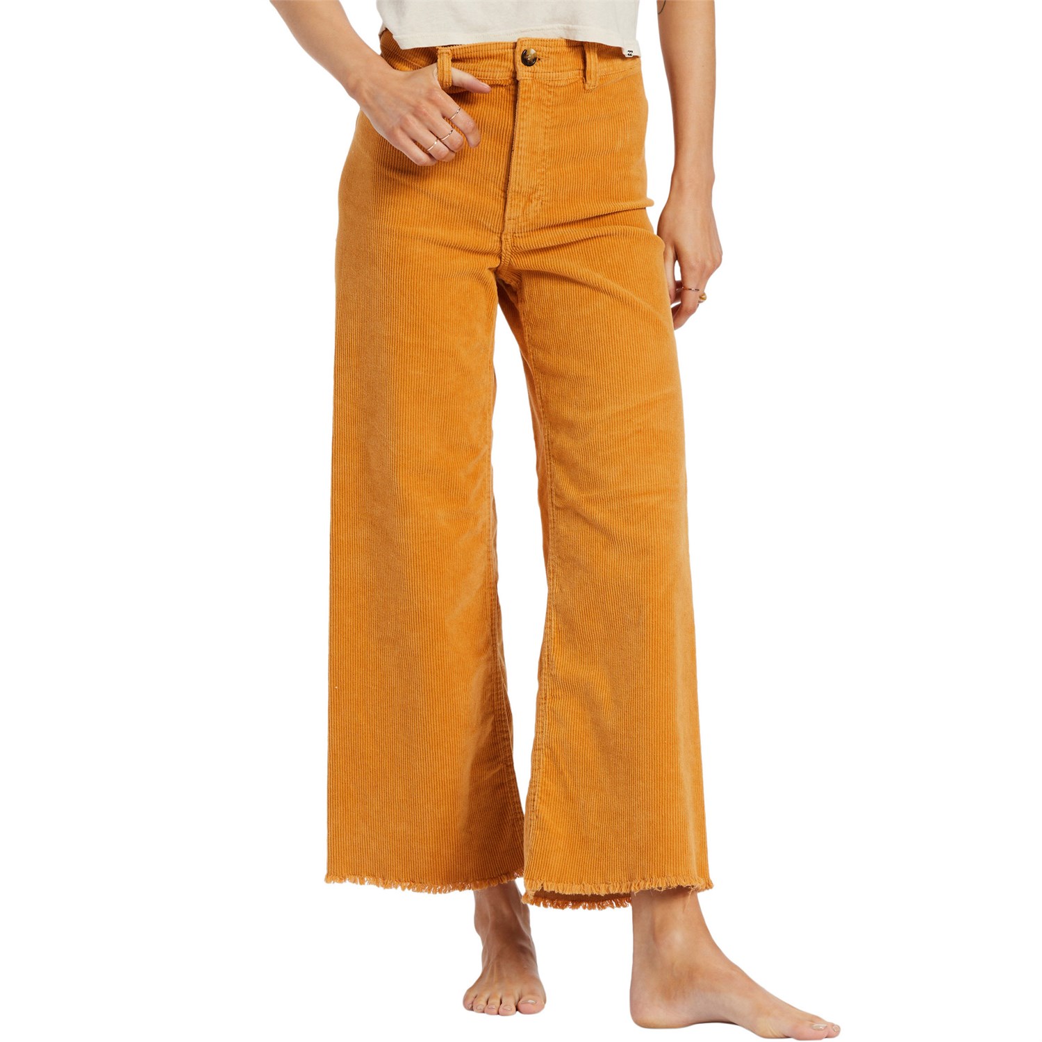 Billabong Hit A Corduroy Flare Pants - White Cap Corduroy Full Length Pants  for Women – Sand Surf Co.