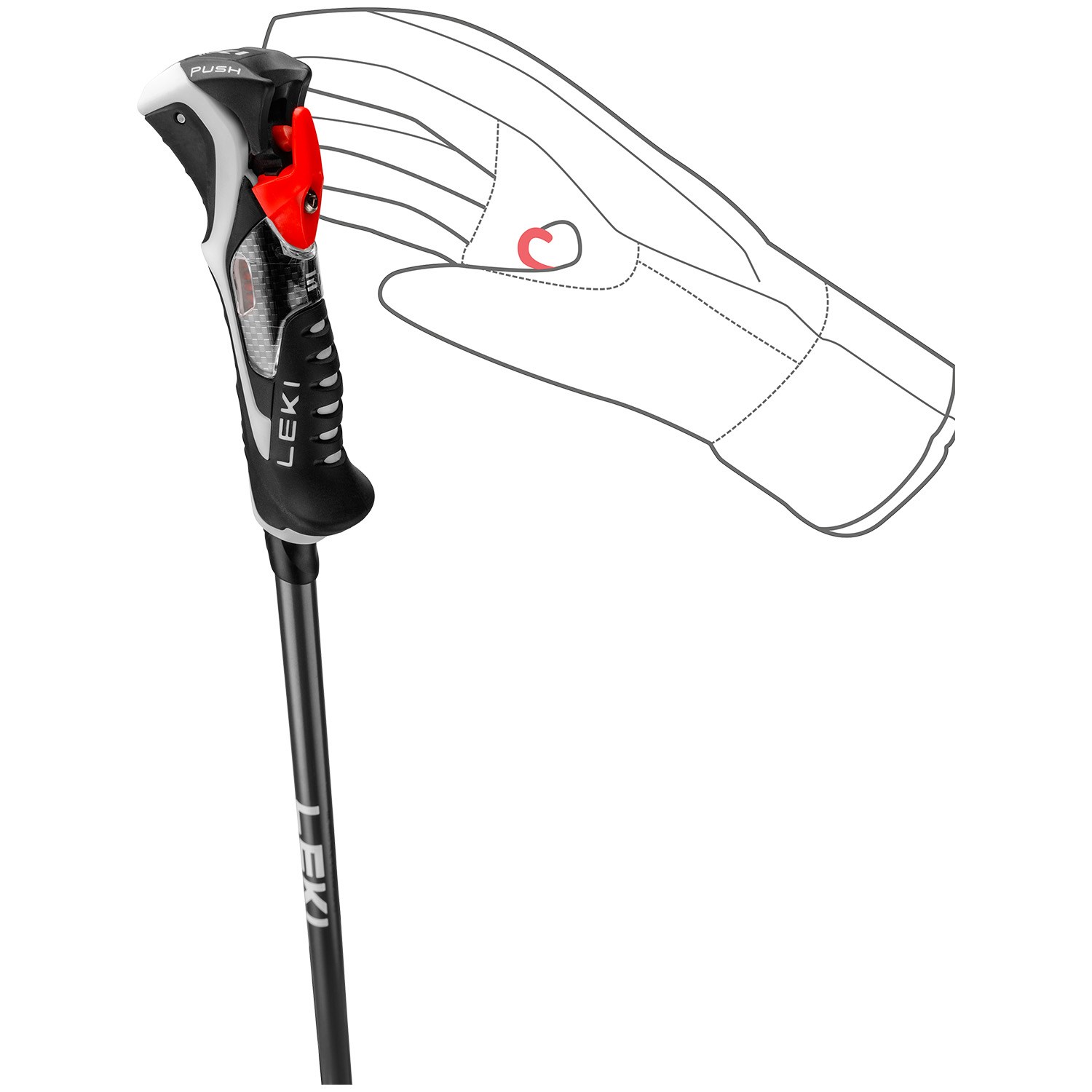 LEKI Carbon 14 3D Ski Poles 2025 | evo