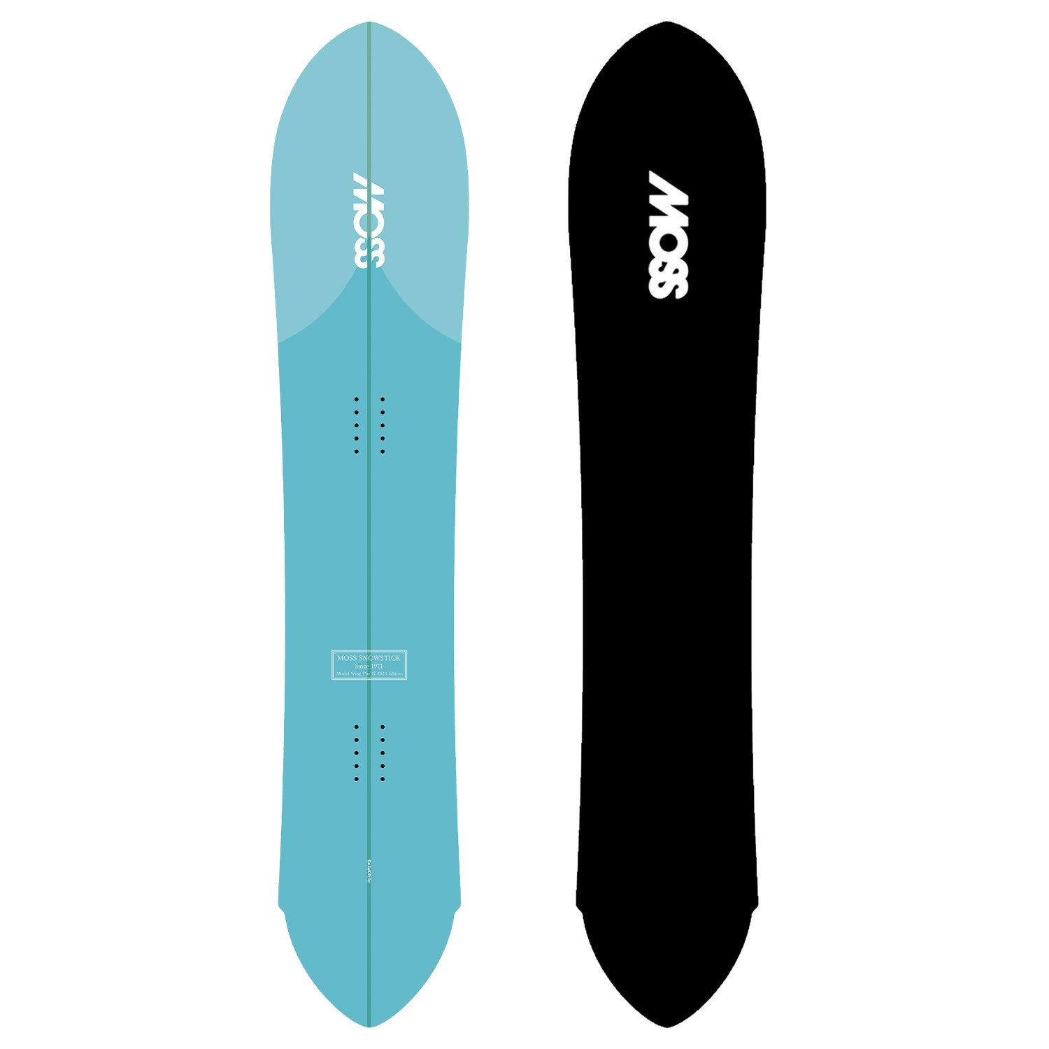 Moss Snowstick Wing Pin 47 Snowboard 2024 | evo