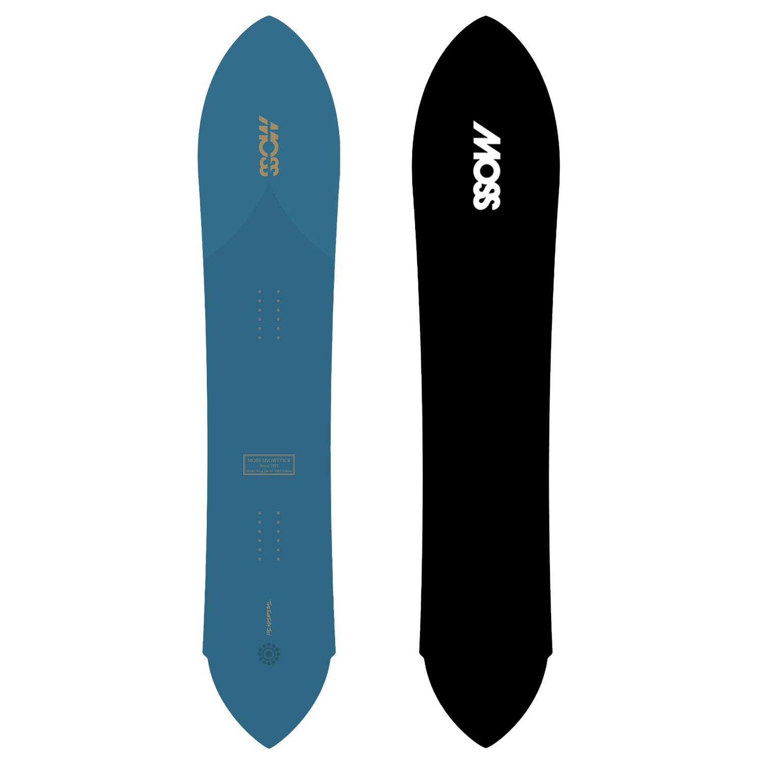 Moss Snowstick Wing Pin 59 Snowboard 2024 | evo