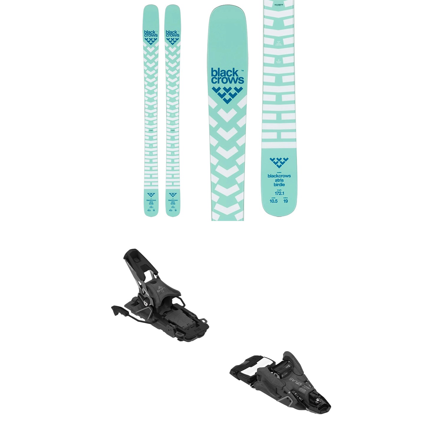 Black Crows Atris Birdie Skis + Salomon S/Lab Shift MNC 13 Alpine