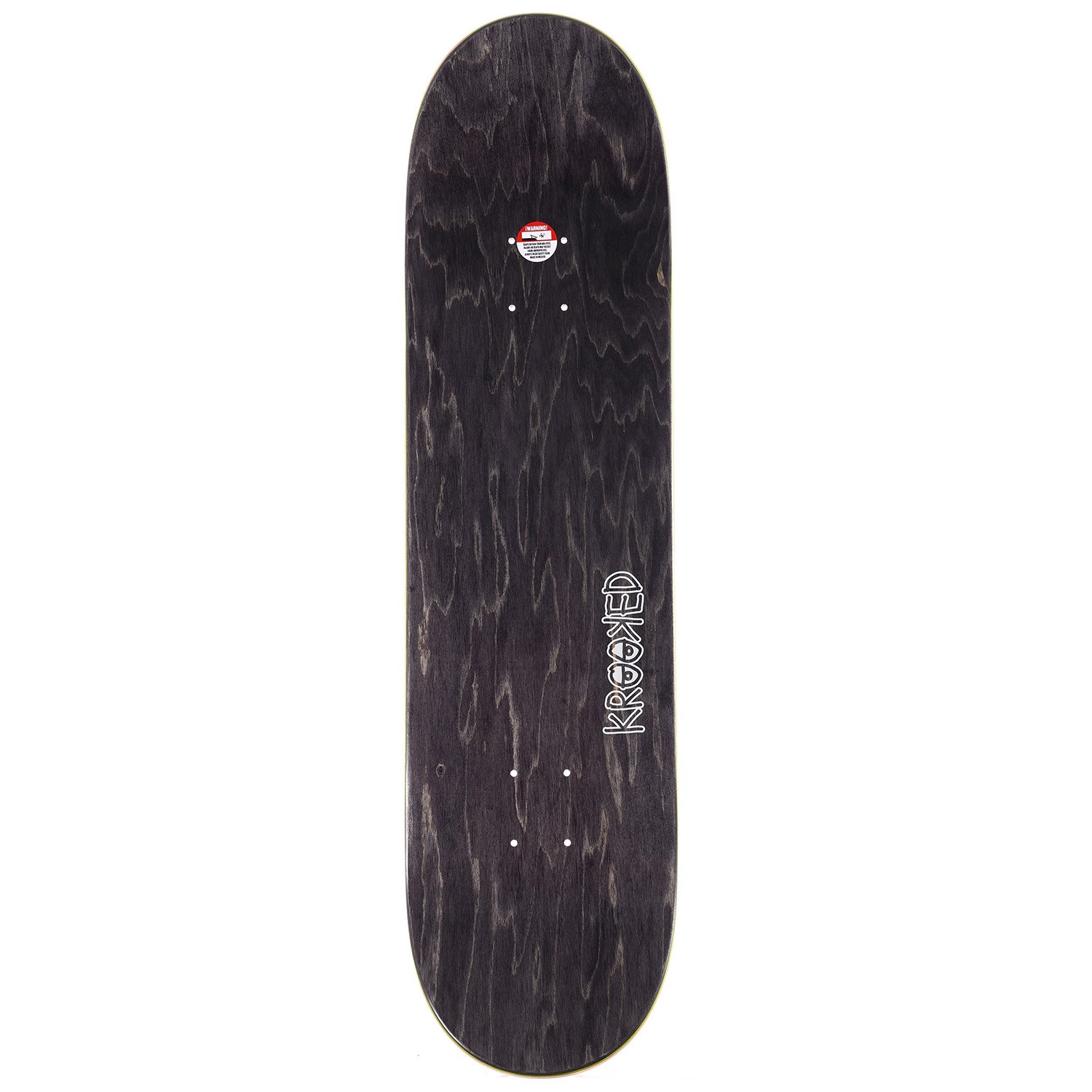 Krooked Worrest Chop Shop Twin Tail Slick 8.3 Skateboard Deck | evo