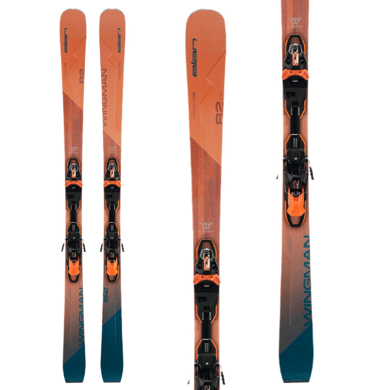 Elan Wingman 82 CTi Skis + FX EMX 12.0 GW Bindings