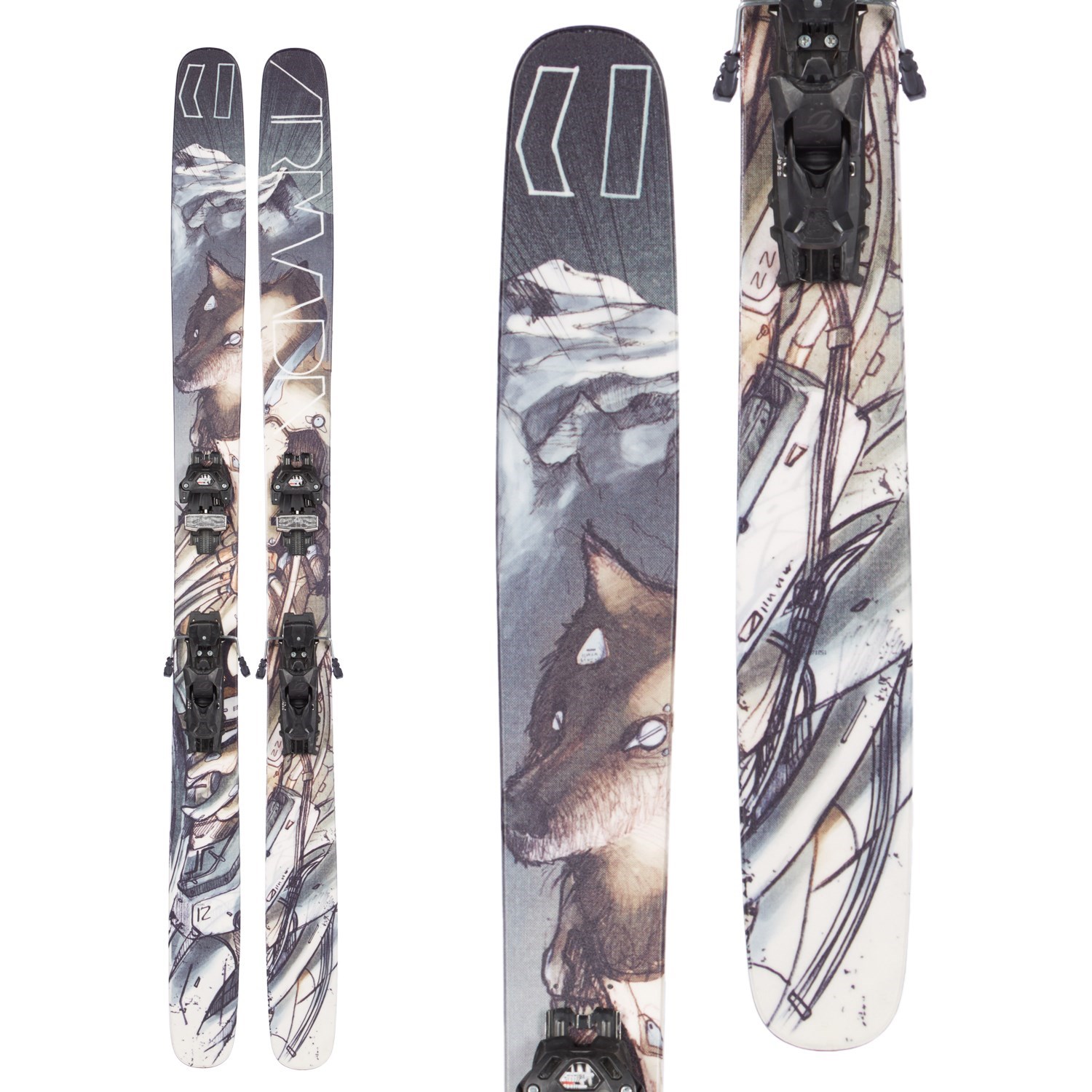 Armada JJ 2.0 Skis + Tyrolia Attack 13 Bindings 2016 - Used | evo