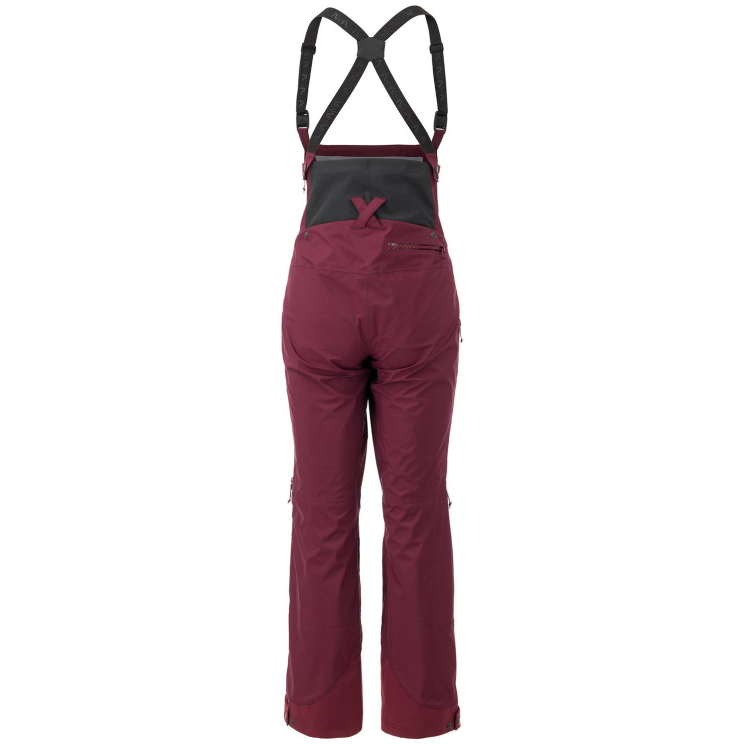 FLYLOW スキー・スノーボードパンツBIB　ワインレッド FlyLow Moxie Ski Bib - Alpinistas