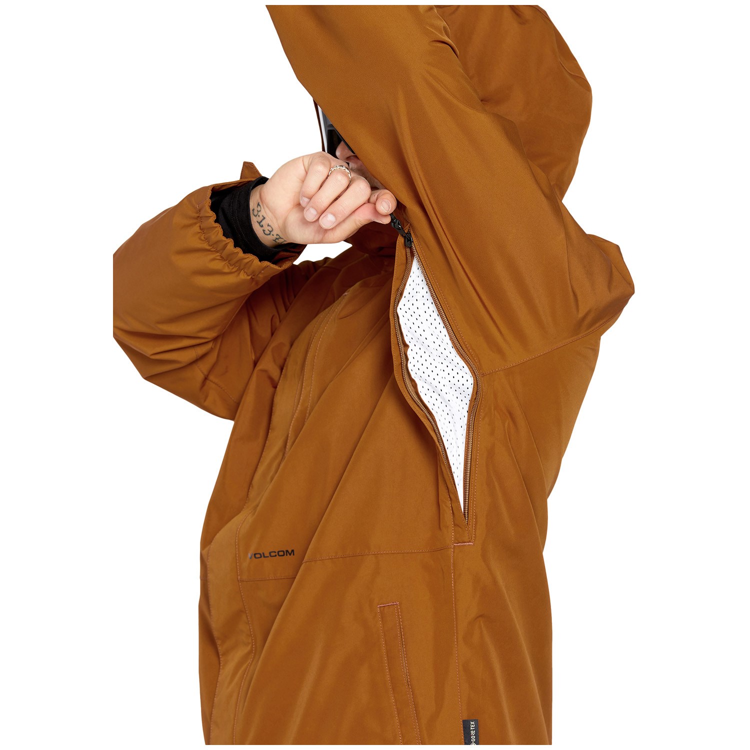VOLCOM DUA GORE-TEX CARAMEL 上下　3/14迄 Dua Insulated Gore-Tex Jacket - Caramel | Volcom Europe