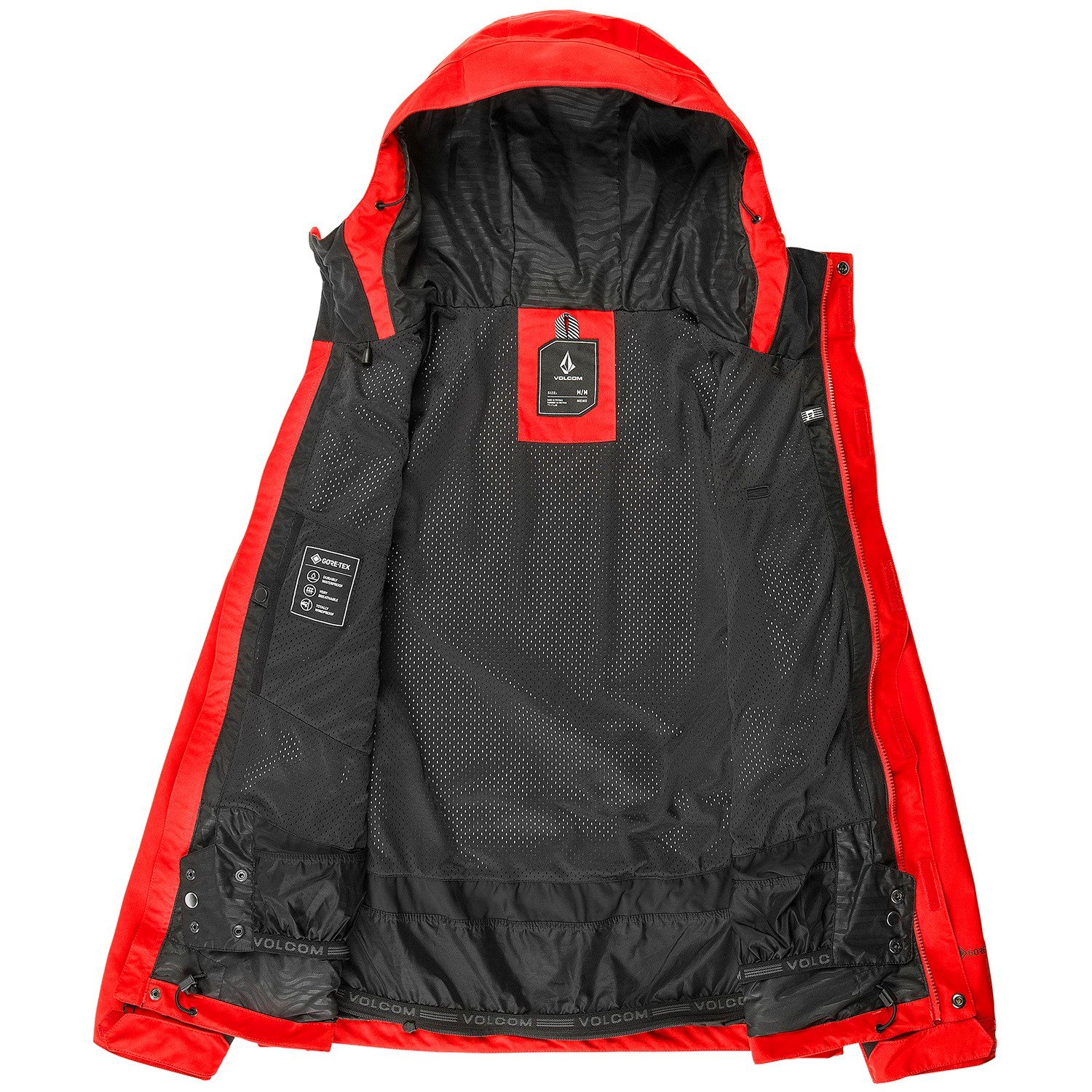 【未使用品】Volcom GORE-TEX Jacket size L L Gore-Tex Jacket - Black - Men - Volcom UK - 2 Years