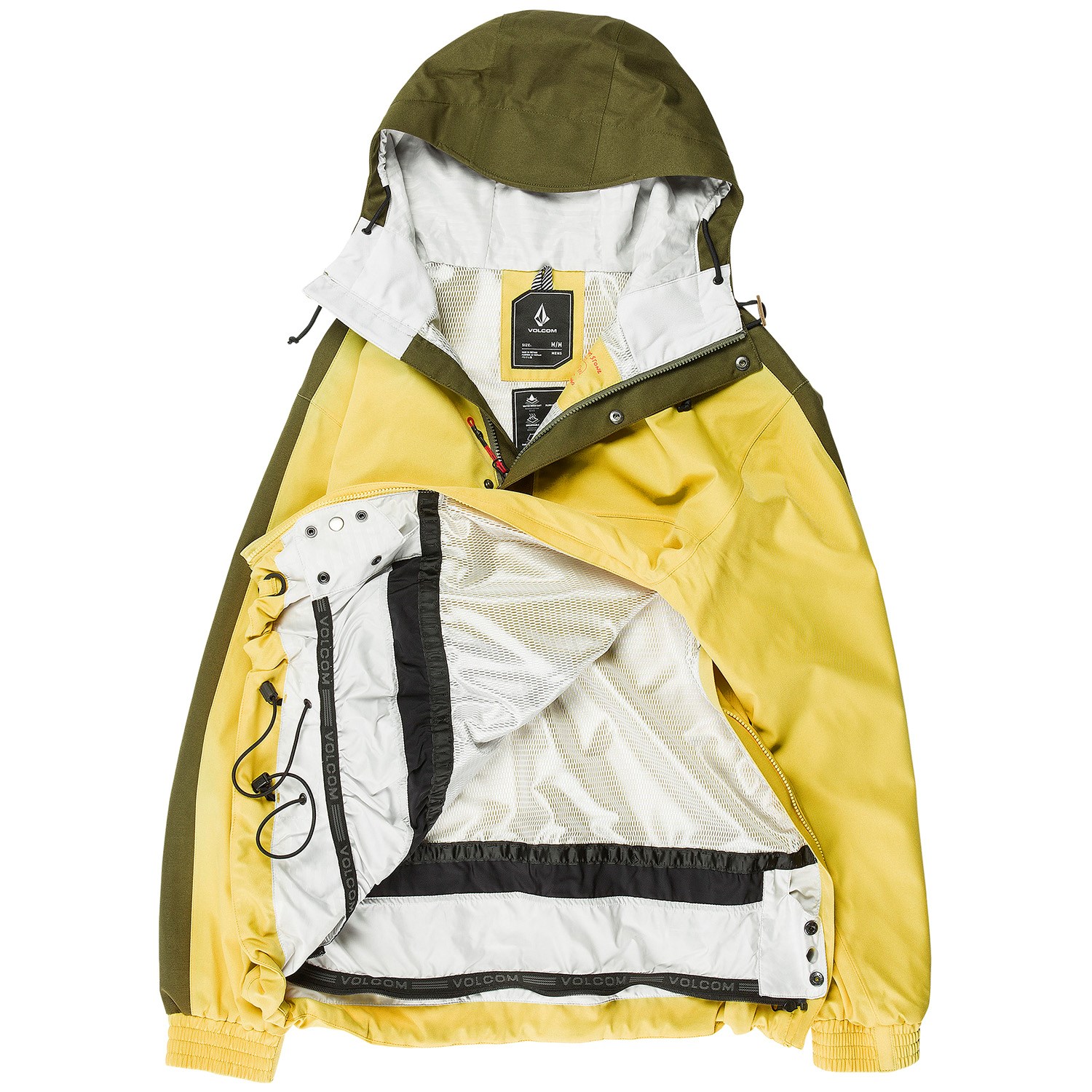 LONGO 20K PULLOVER - DARK YELLOW – Volcom Japan