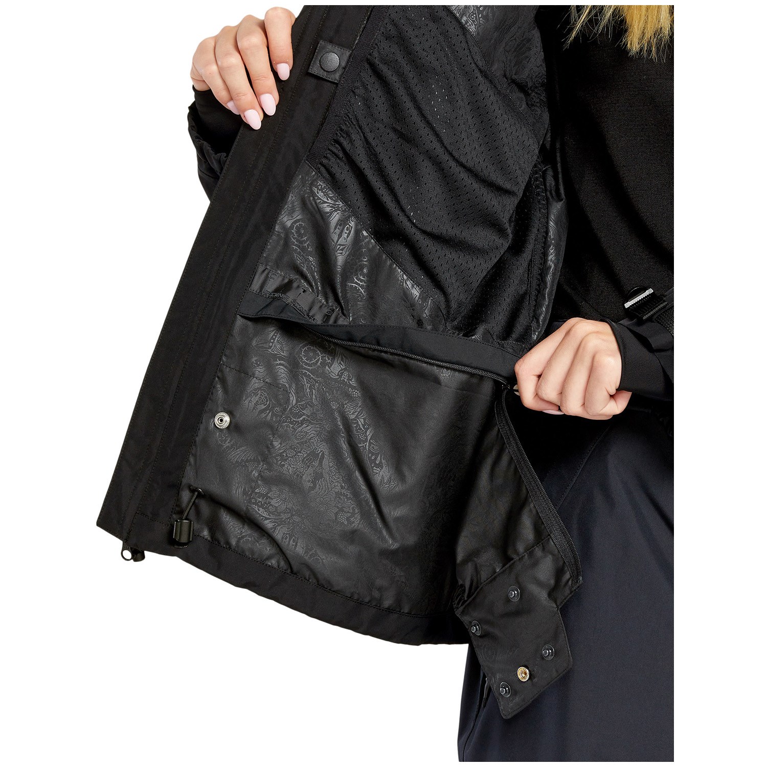 【美品】VOLCOM GORE-TEXジャケット レディース S スノーボード ウェア ジャケット レディース ゴアテックス