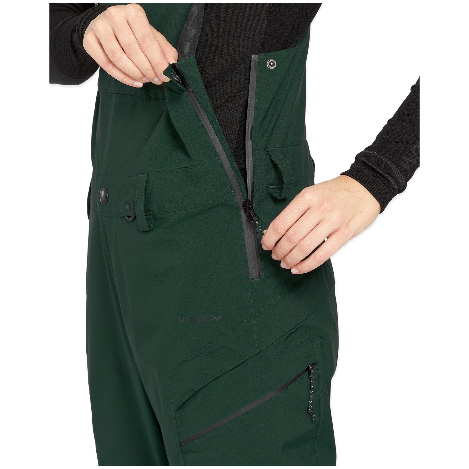 ボルコム　ELM STRETCH GORE- TEX BIB OVERALL M Elm Stretch Gore-Tex Bib Overall - Green Ash | Volcom Europe