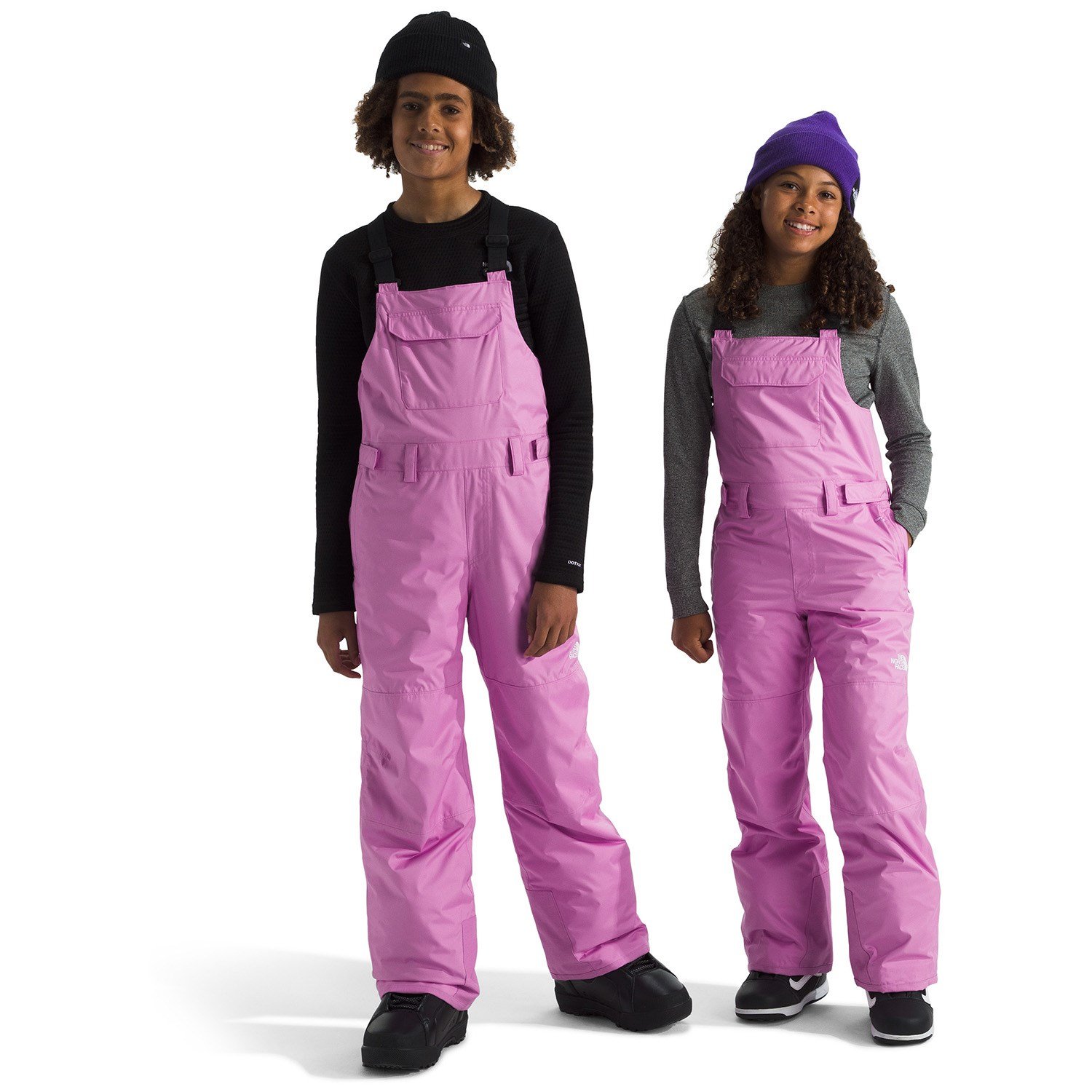 THE NORTH FACE - THE NORTH FACE 子ども用スキーウェア ビブパンツ　90 ピンク THE NORTH FACE 子ども用スキーウェア ビブパンツ 90 ピンク