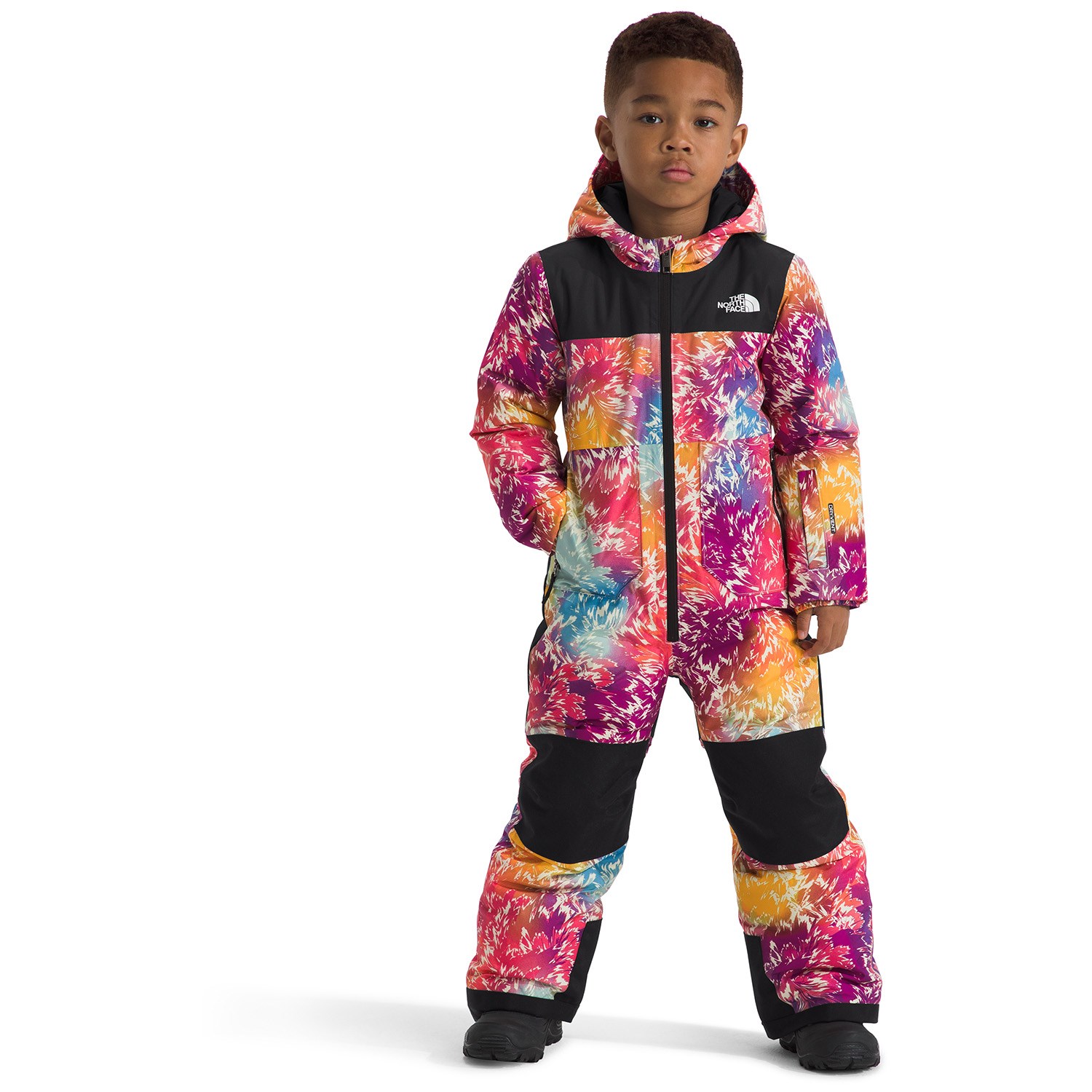 North orders face snow onesie