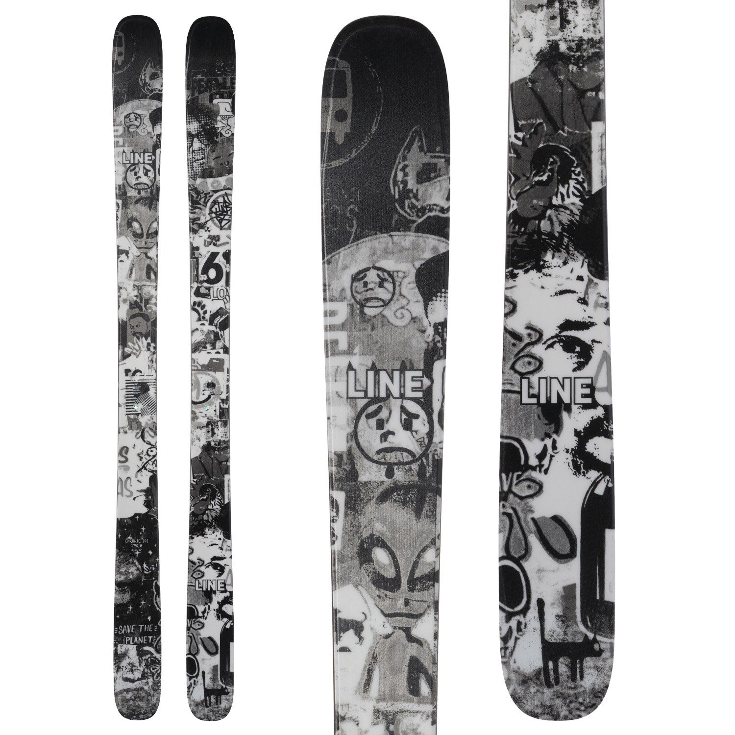 LINE Chronic 94 Skis 2025 | LINE Skis, Ski Poles, & Clothing