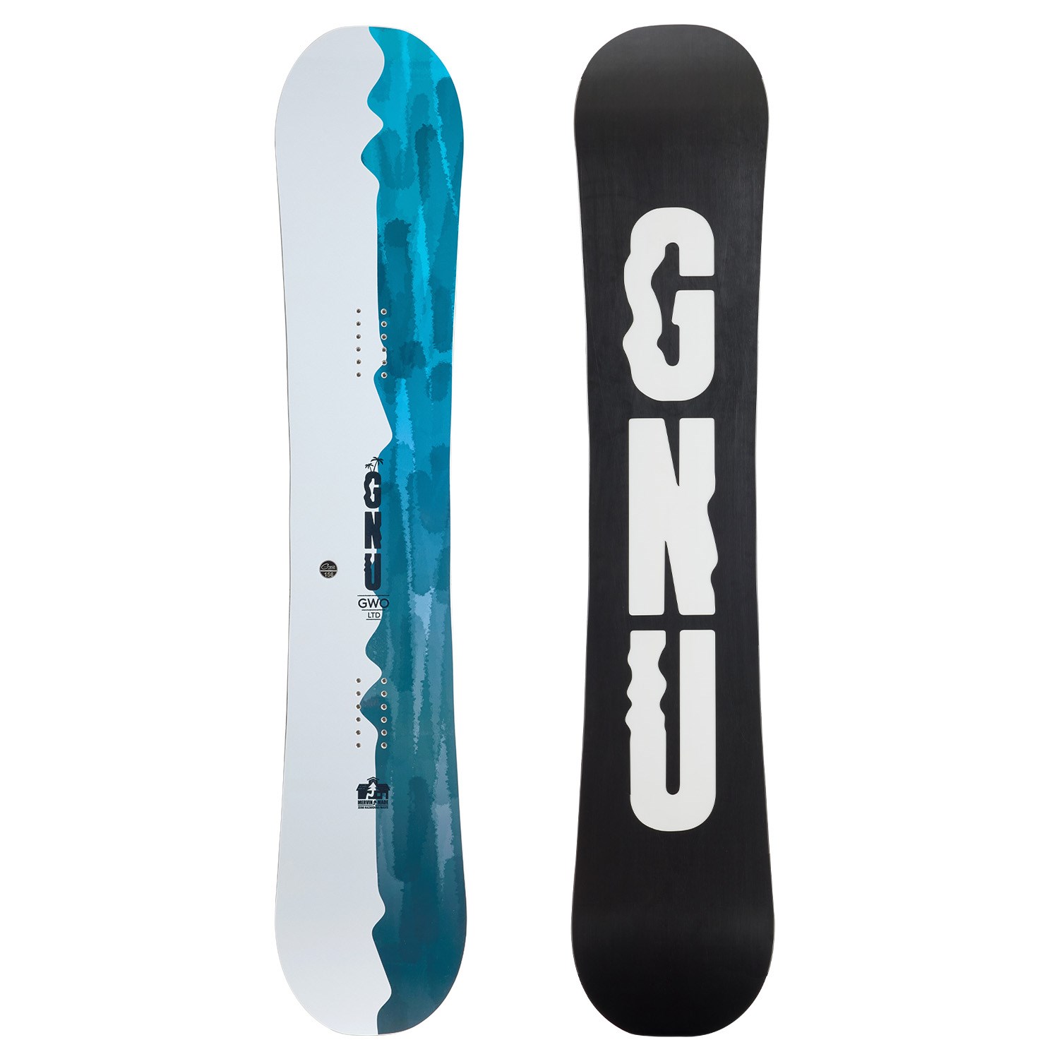 Gnu carbon credit series159 FLUX スノーボード