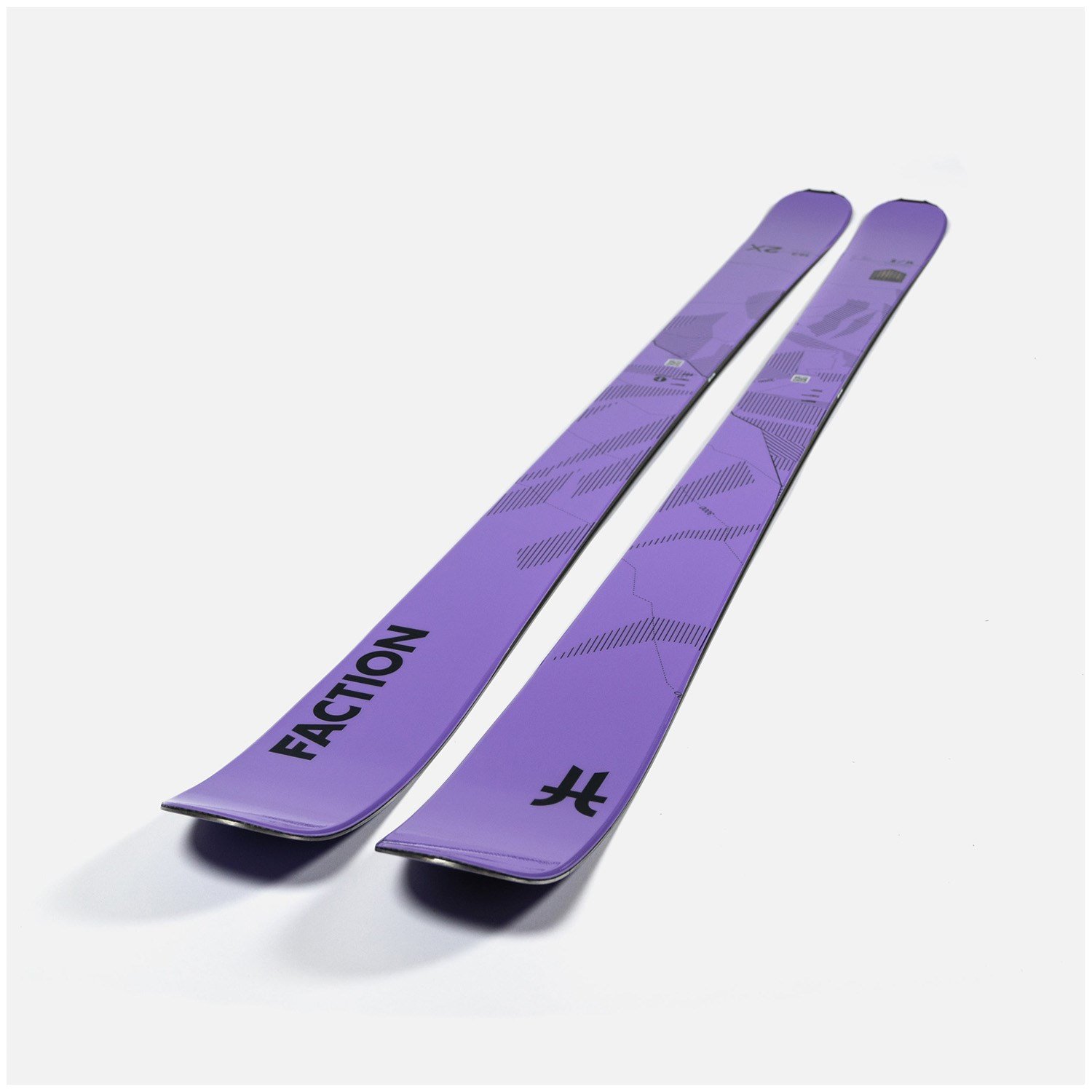 FACTION スキー板 AGENT 2X 紫色 Marker Squire Faction Agent 2X | 2025 Touring Ski – Faction Skis