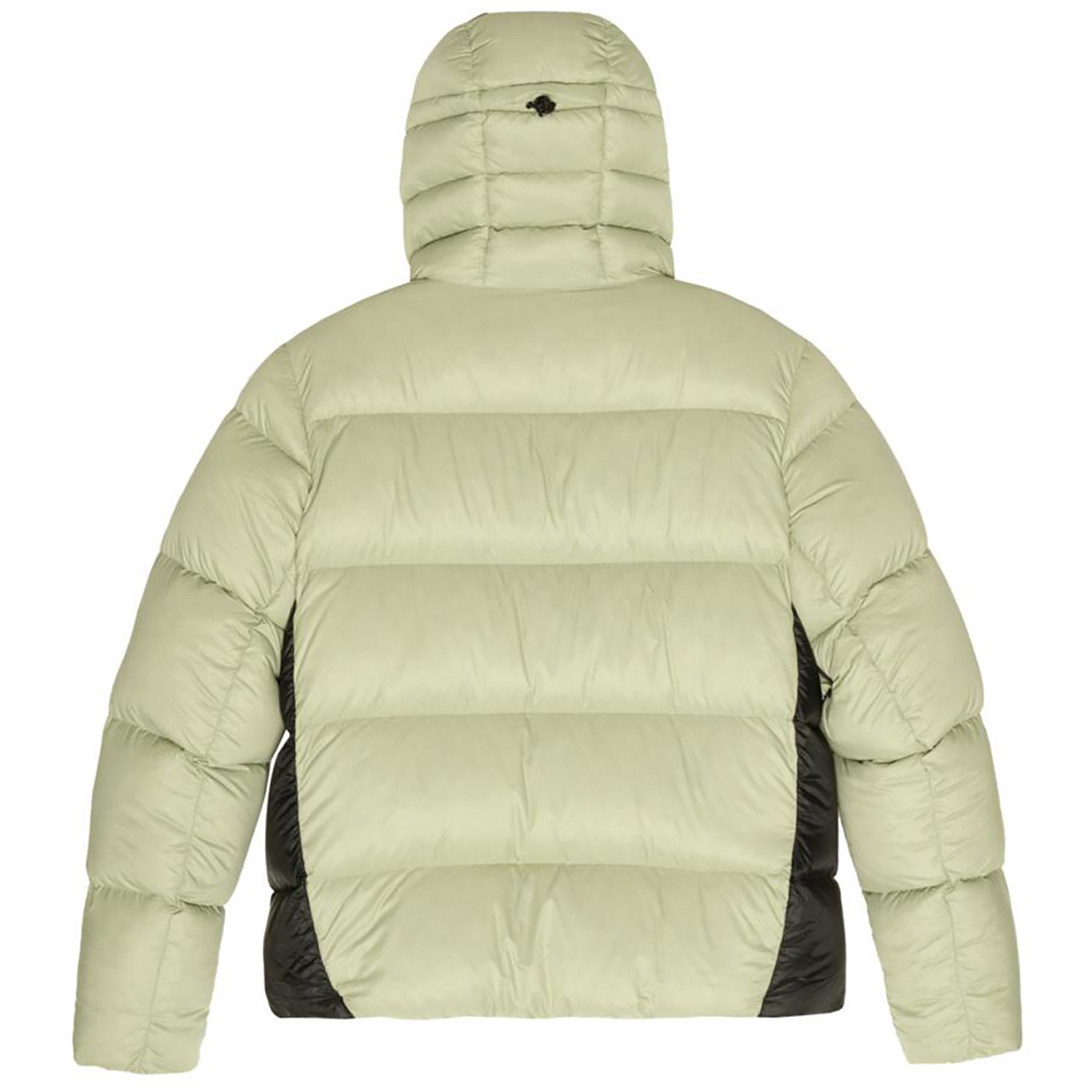 Casual Pocket Lace Up White duck down Hooded Outerwear(Down content 86%~90%)