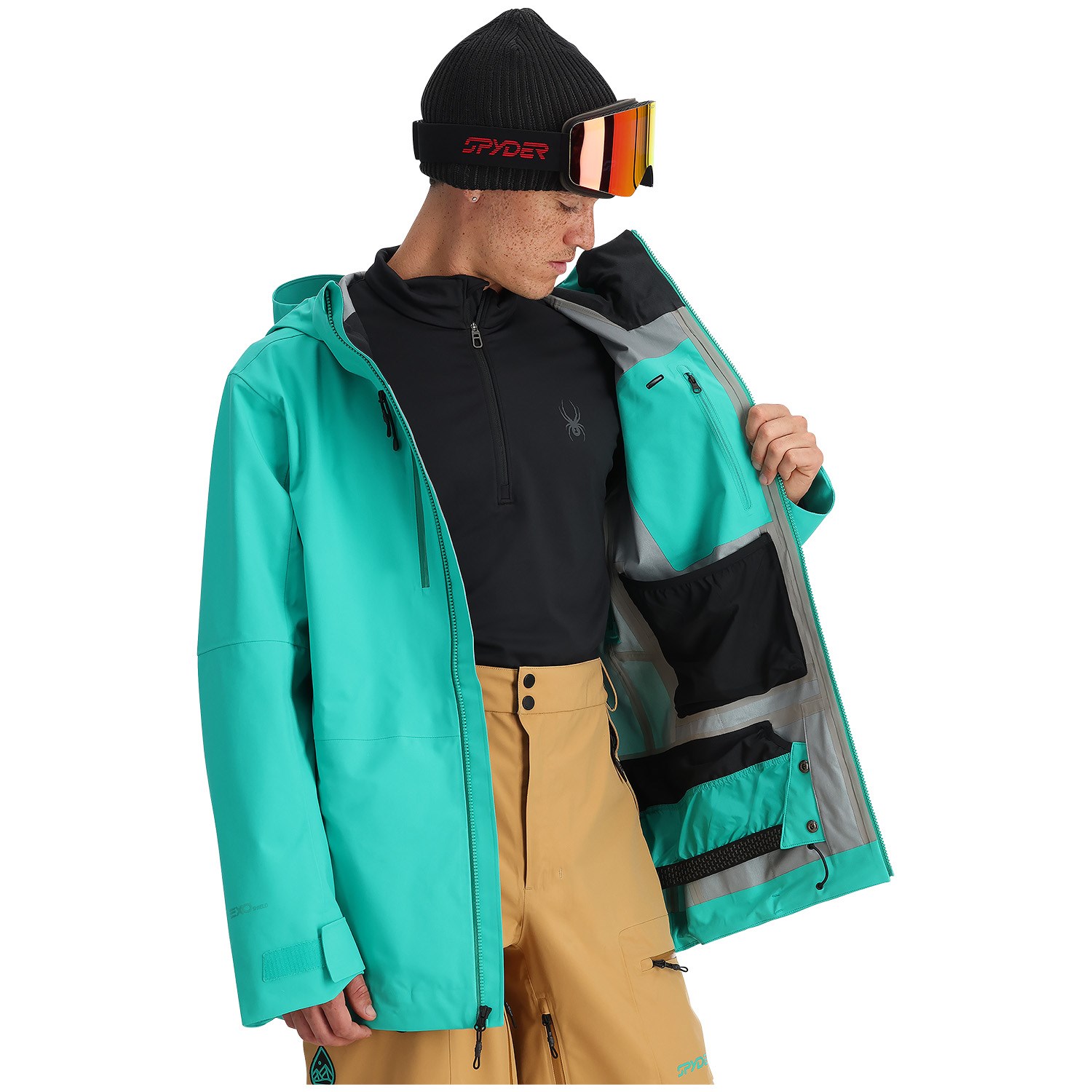 スキー Spyder Tech Sleeve スパイダー スキーウェア ジャケット」の