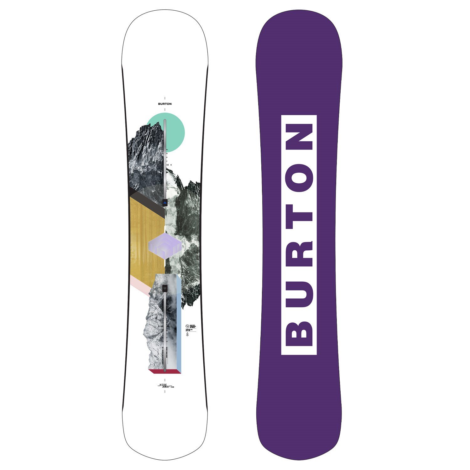 週末セール！BURTON HIDEAWAY 144cm Women's Hideaway Flat Top Snowboard [2025] | Burton