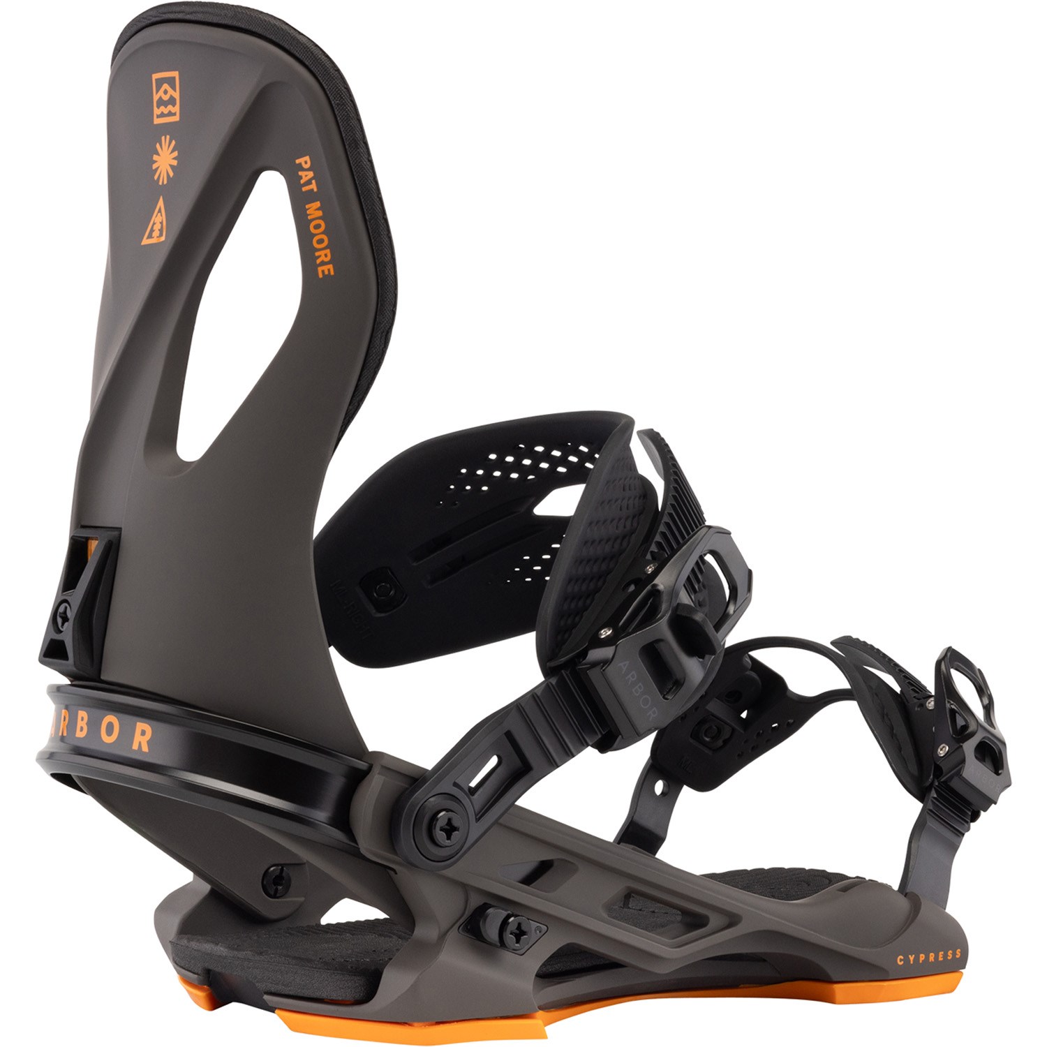 Arbor Snowboarding - Hemlock Snowboard Bindings - Black