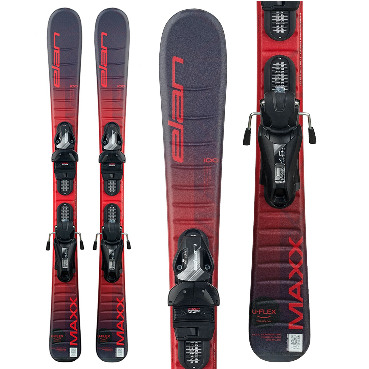 Elan Early Rise Rocker SKY Quick shift SKI size 100 cm