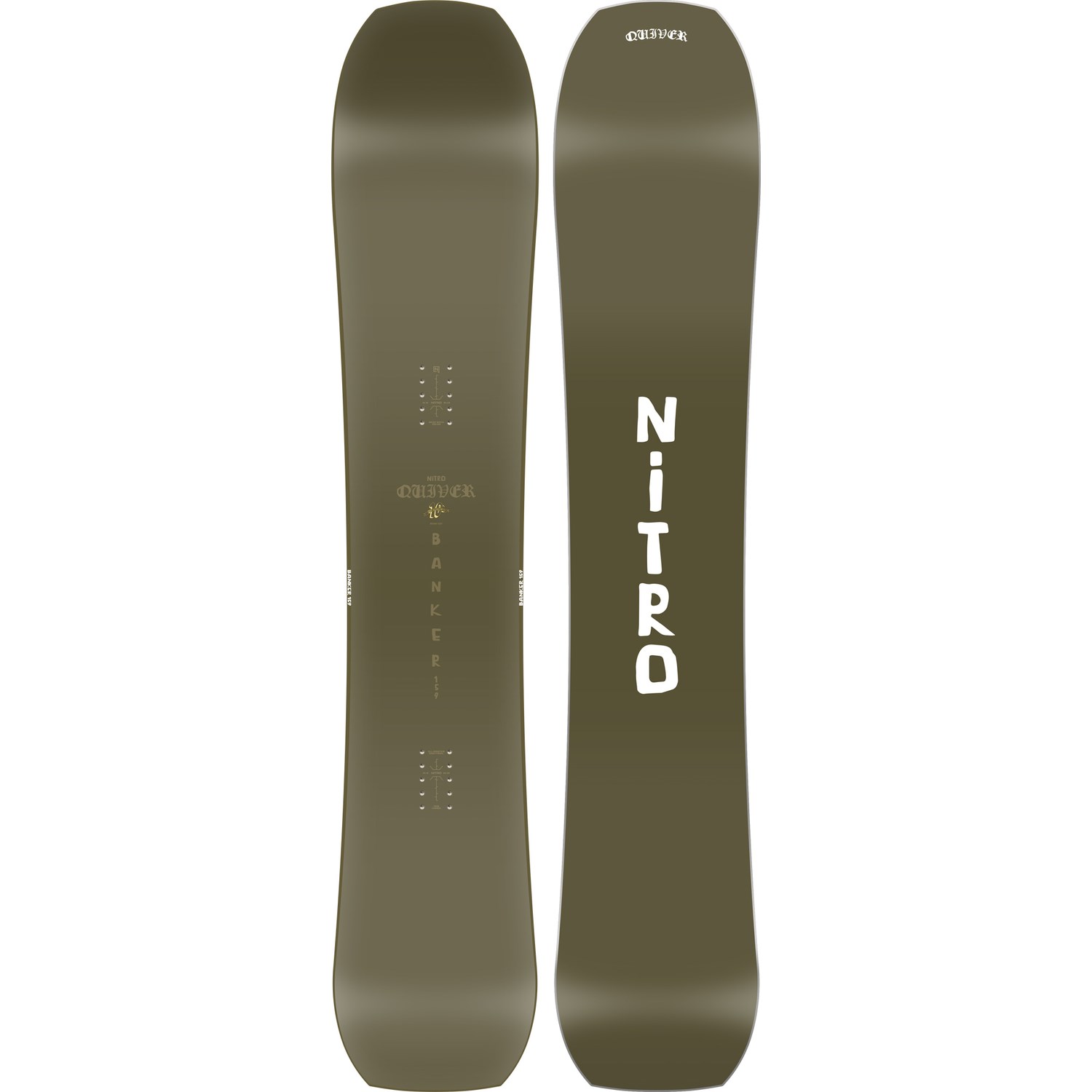 Nitro Banker Snowboard 2025 | evo