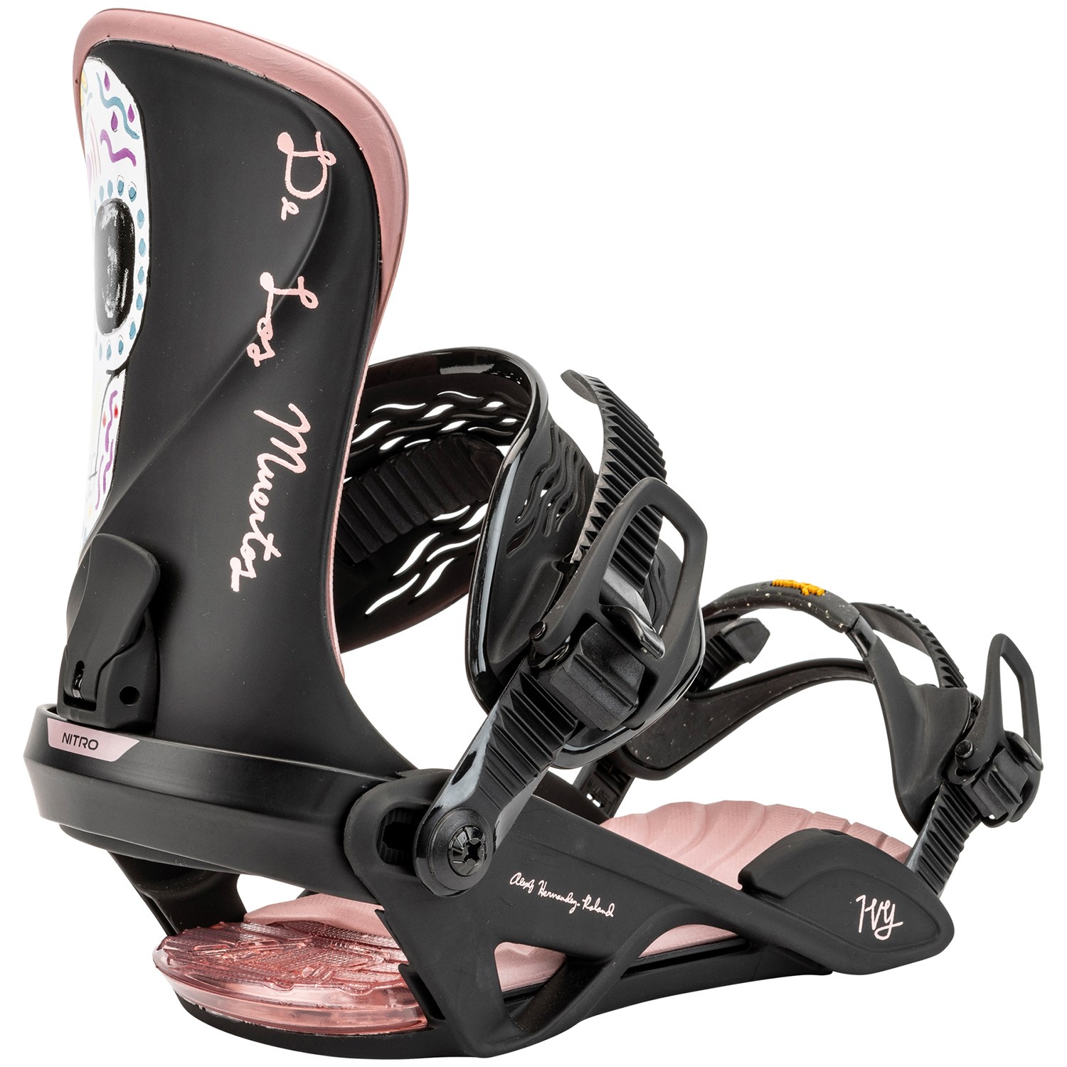 ★美品 NITRO ナイトロ IVY ウィメンズ ビンディング S/M nitro-ivy-snowboard-bindings-