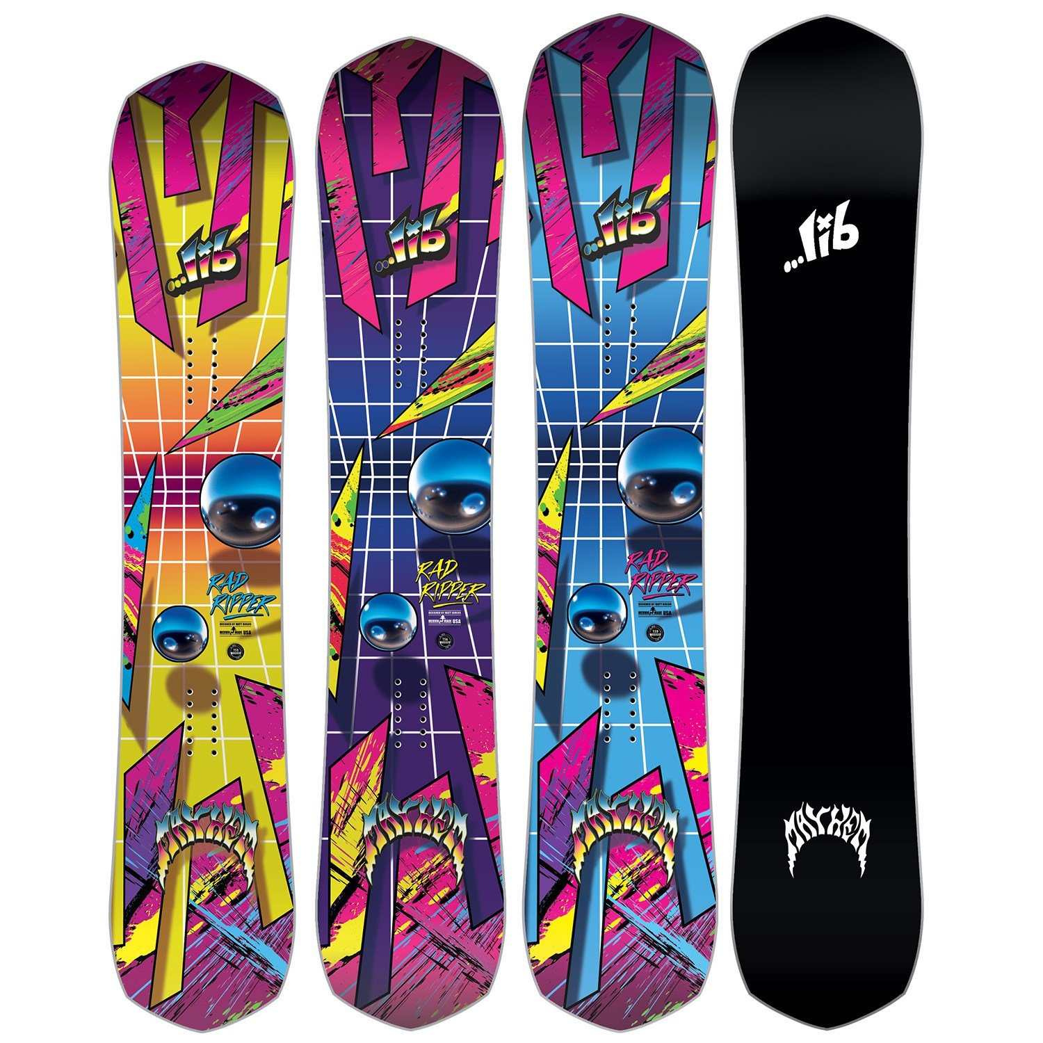 Lib Tech Mayhem Rad Ripper C3 Snowboard 2025 | evo