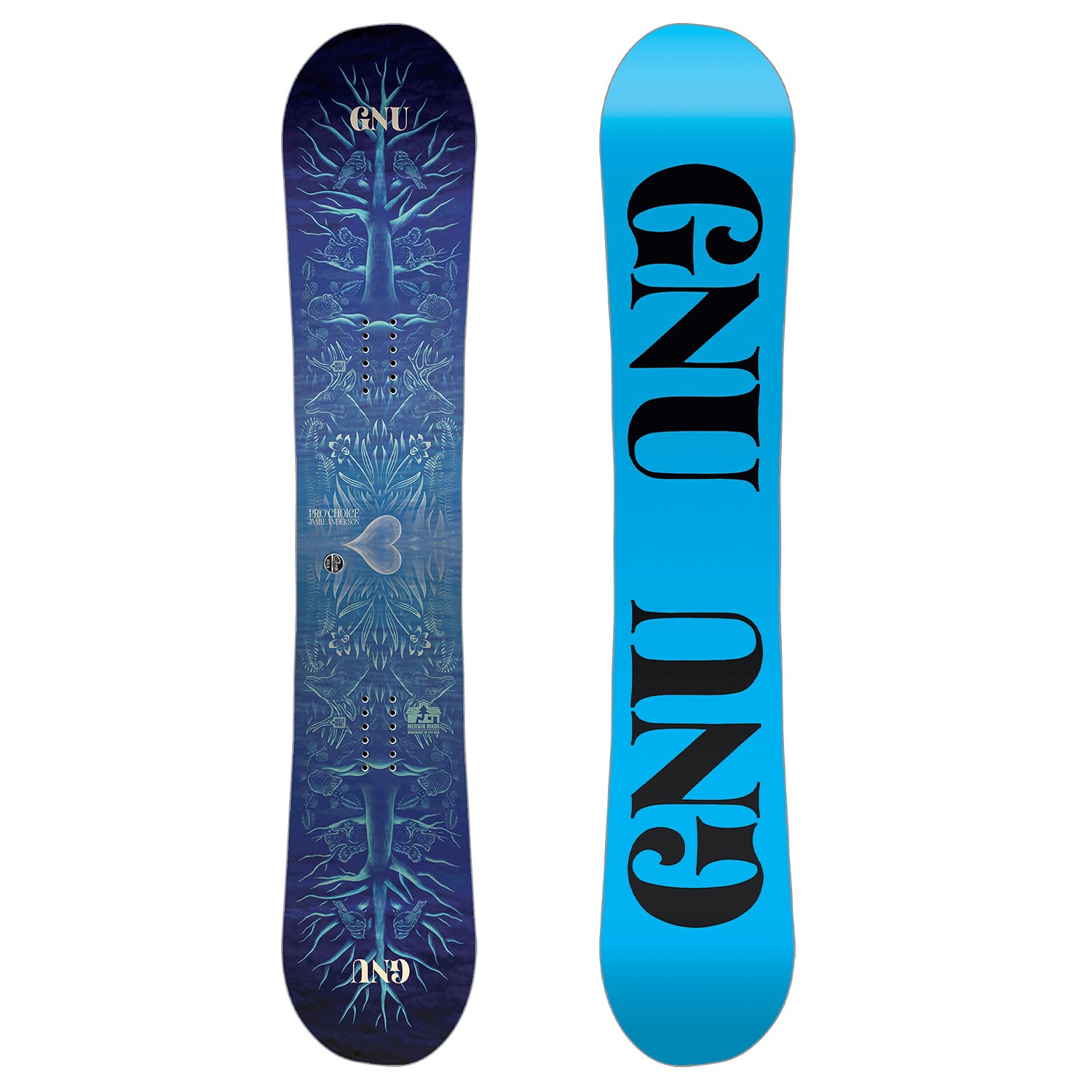 スノーボード Gnu Snowboard Asym B-Nice Btx 139cm clone.jpg