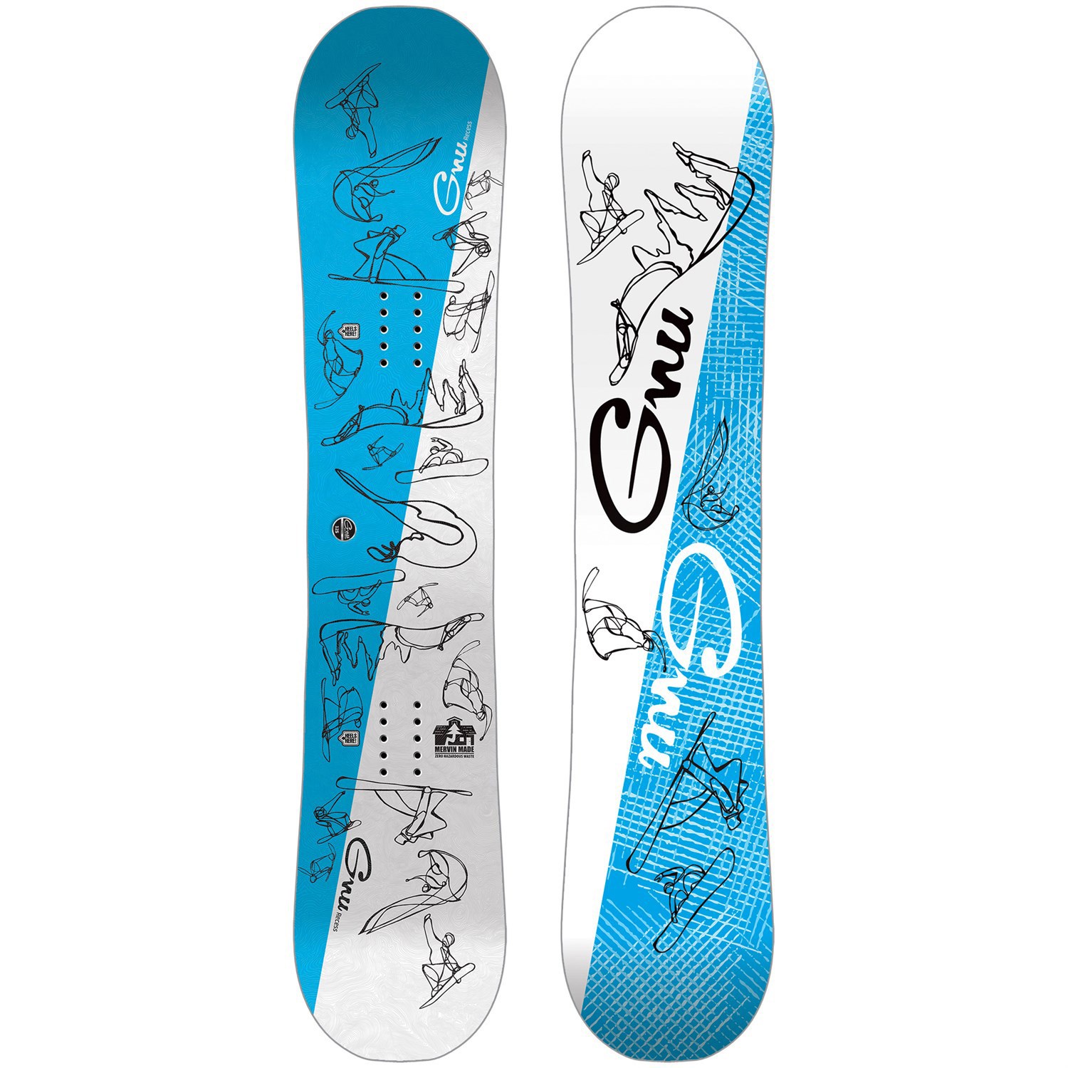 GNU Recess Asym BTX Snowboard - Boys' 2025 | evo