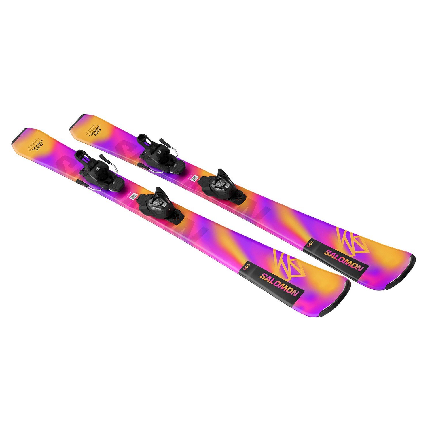 Salomon Lux Jr M Skis L6 GW Bindings Kids 2025 evo