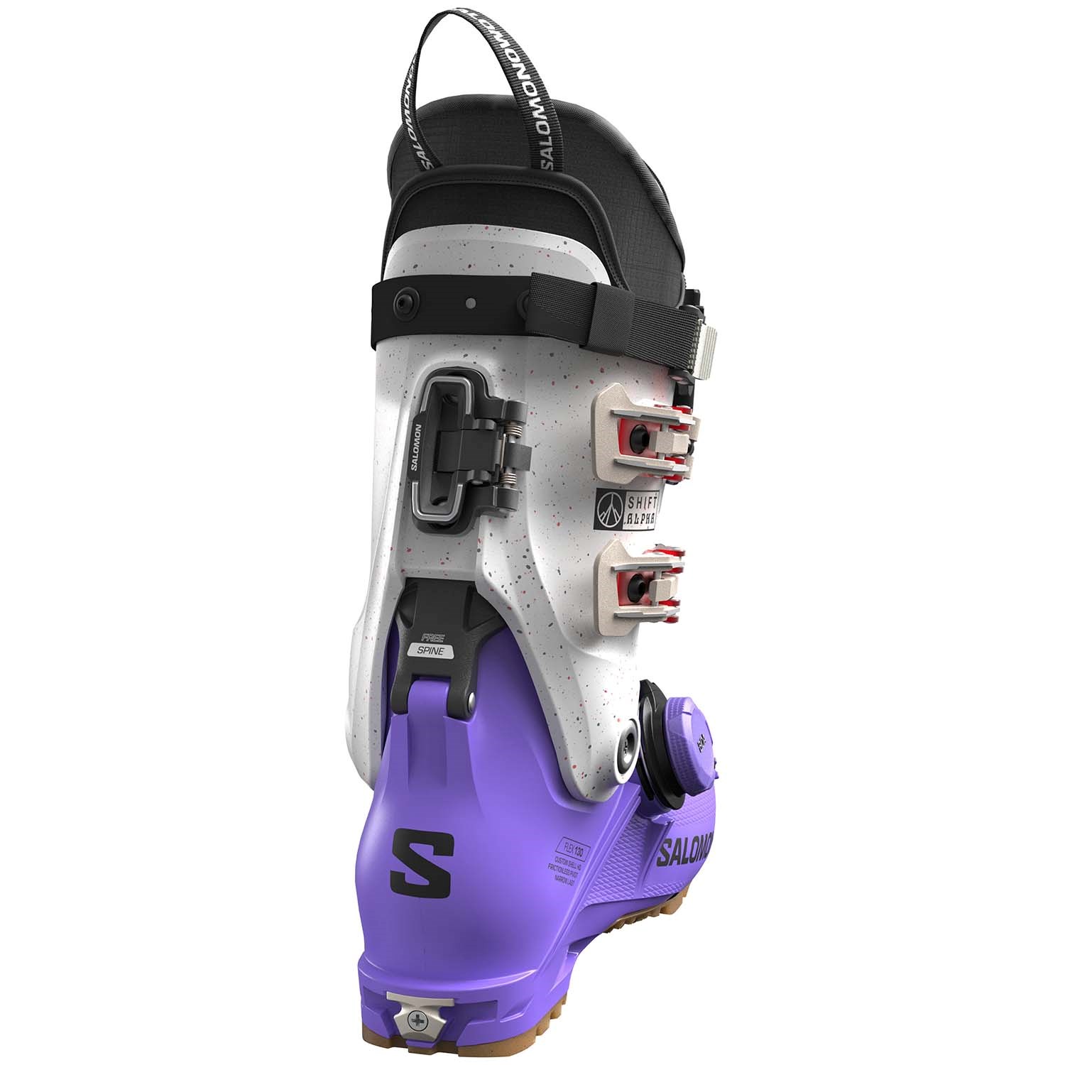 Salomon Shift Alpha BOA 130 Alpine Touring Ski Boots 2026 | evo