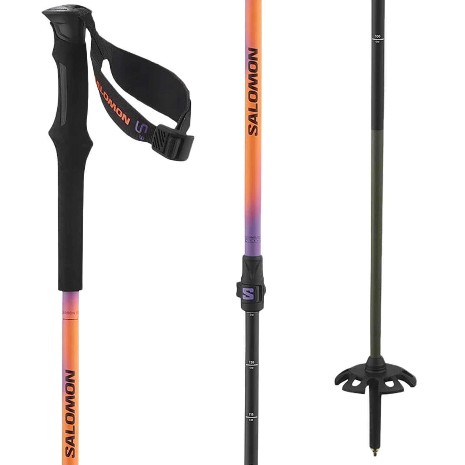 Salomon QST Carbon S3 Ski Poles 2025 evo
