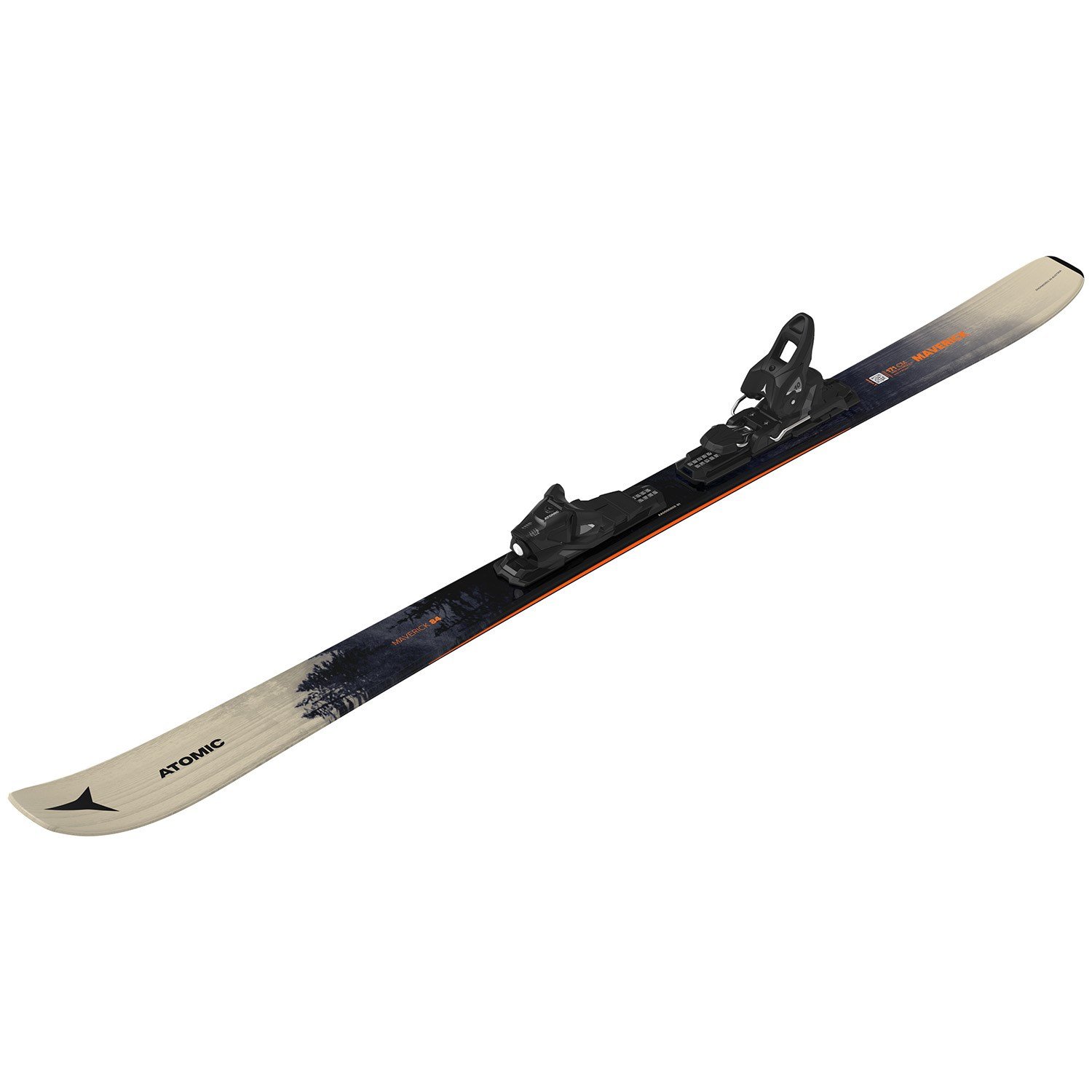 Atomic Maverick 84 Skis + M 10 GW Ski Bindings 2025 | evo