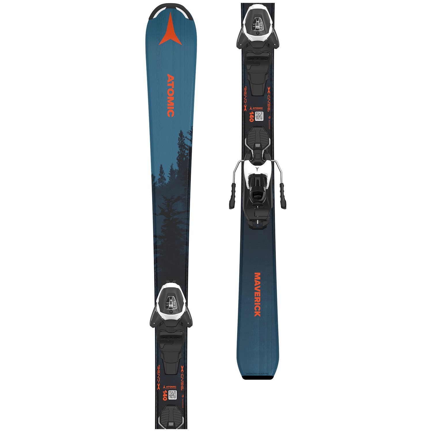 Atomic Maverick Jr Skis + L 6 GW Ski Bindings - Kids' 2025 | evo