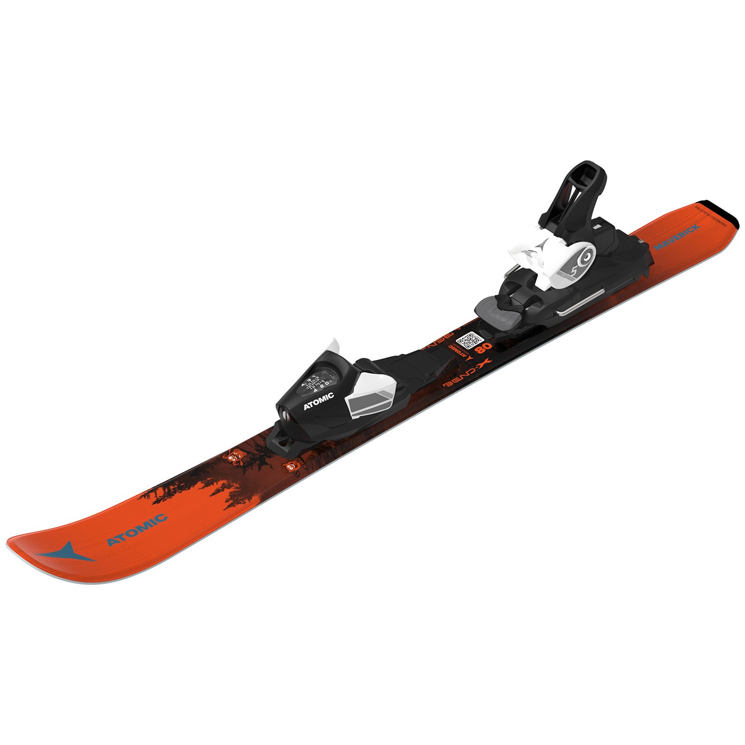 Atomic Maverick Jr Skis + C5 GW Ski Bindings - Kids' 2026 | evo