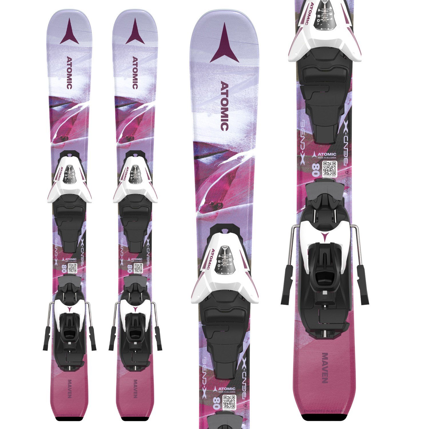 Atomic Maven Girl Skis + C5 GW Ski Bindings - Kids' 2026 | evo