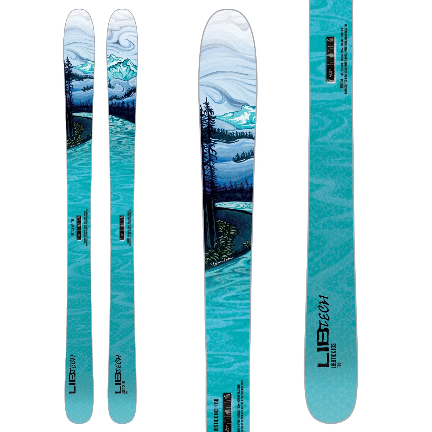 Lib Tech Libstick 103 Skis - Women's 2026 | evo