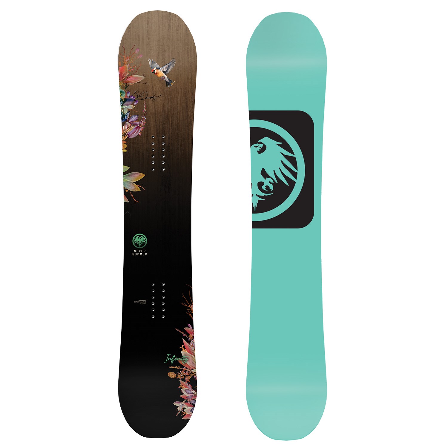 Never Summer Infinity Snowboard - Women's 2025 | evo