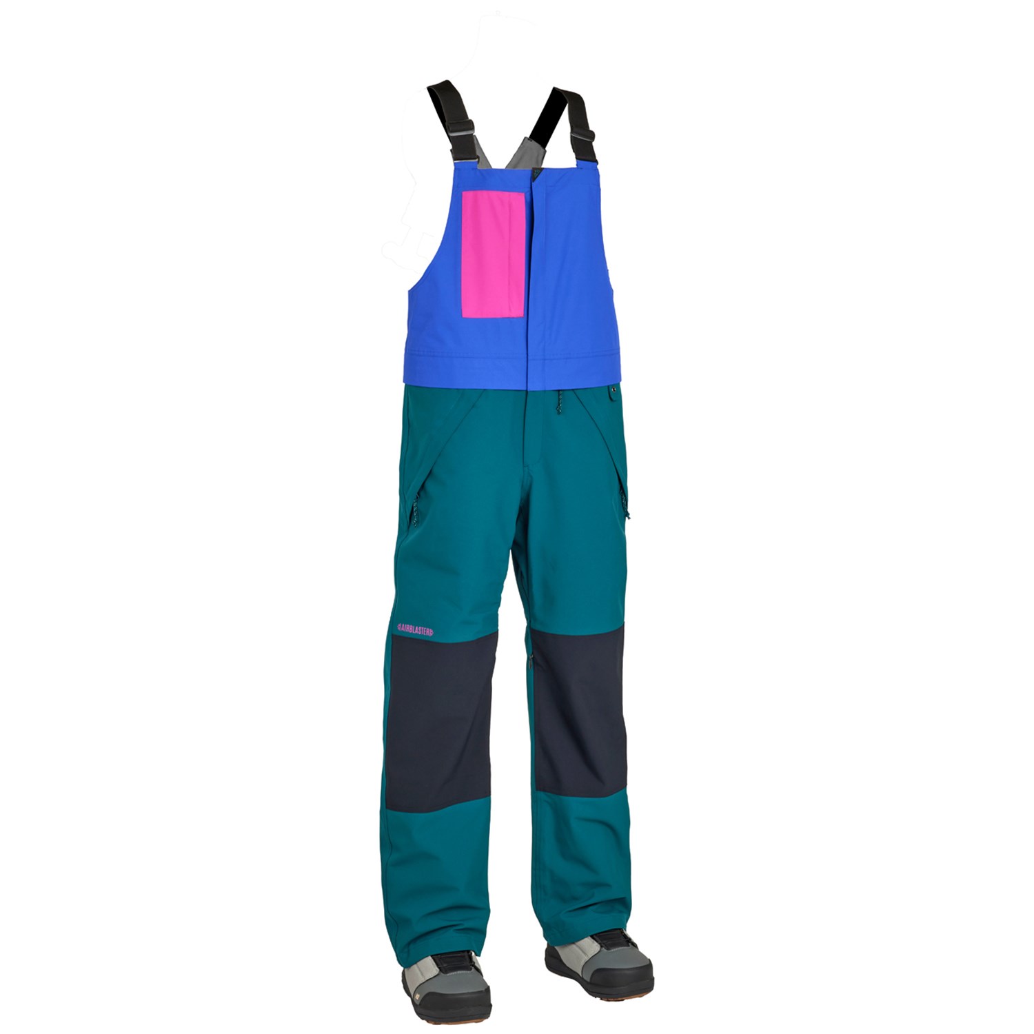 Airblaster Sassy Beast Bib Pant Women’s SASSY_HOT_BIB_BLACK_INSULATED_