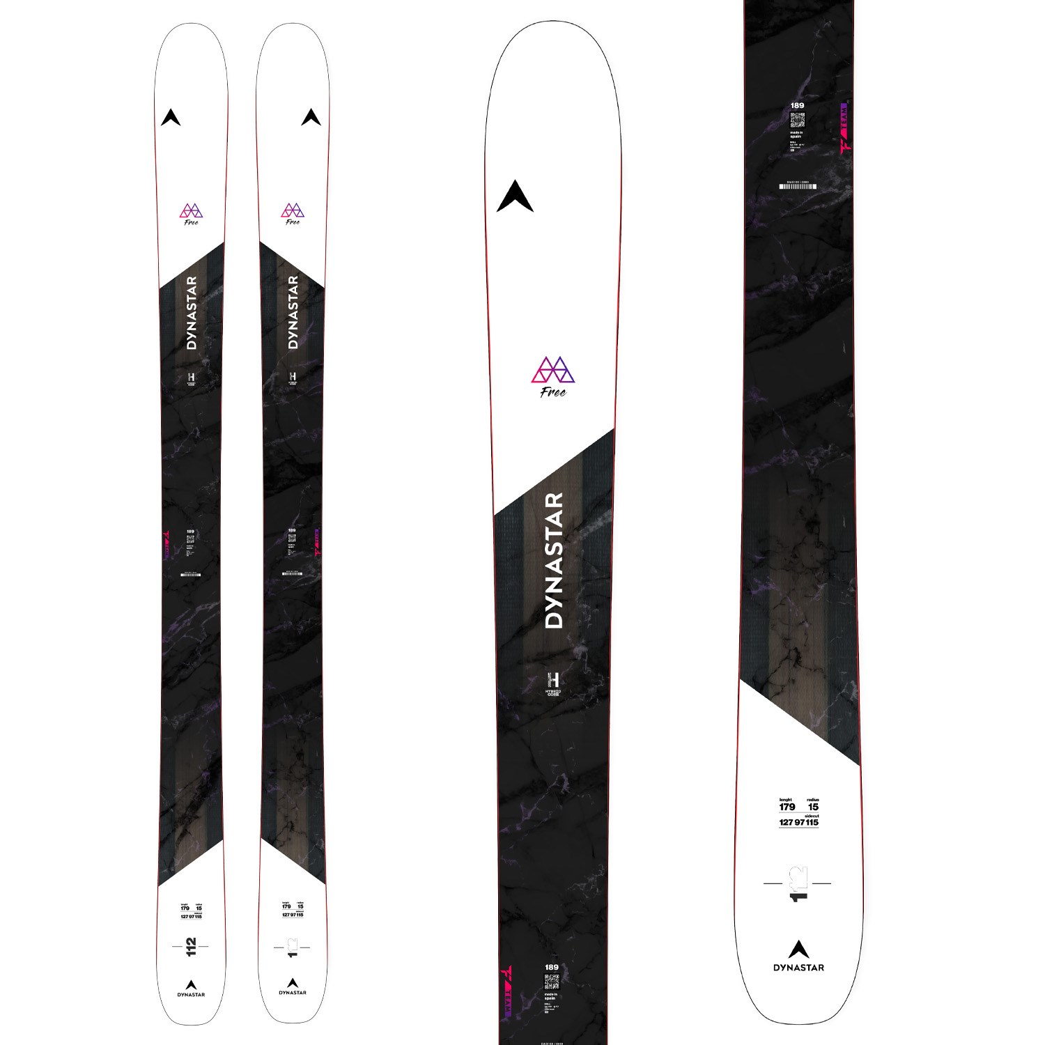 Dynastar M-Free 112 F-Team Skis 2026 | evo