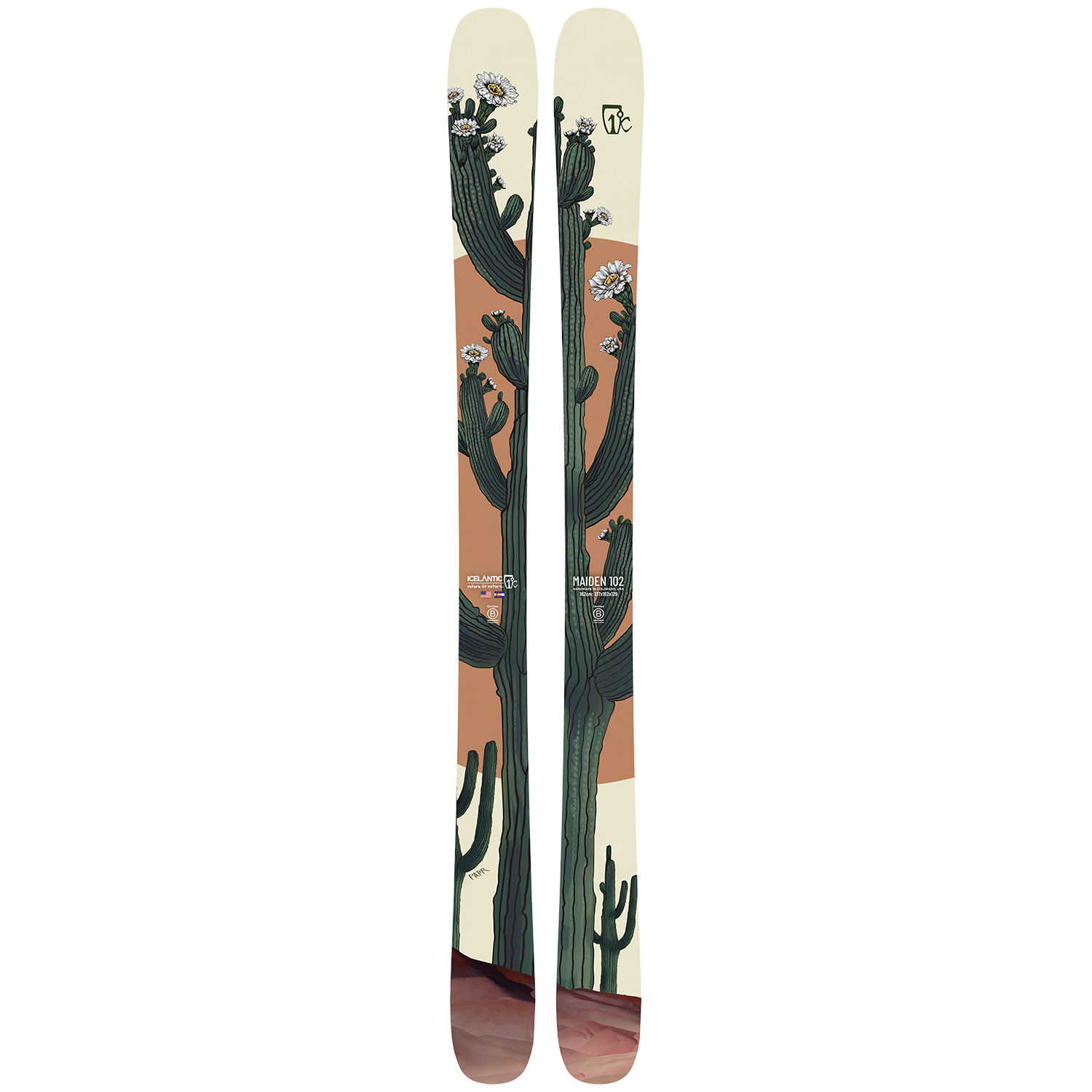 スキー icelantic maiden111 24/25 Maiden 108 — Icelantic Skis