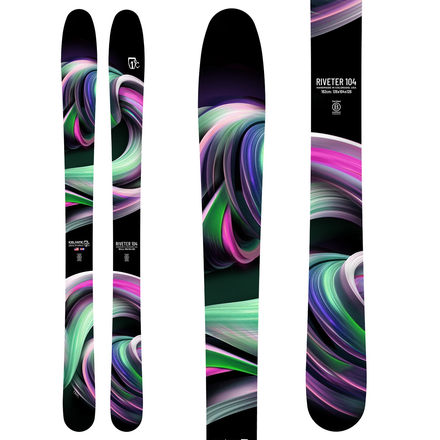 アイスランティック リベター104 icelantic Riveter104 22/23 Riveter 104 — Icelantic Skis