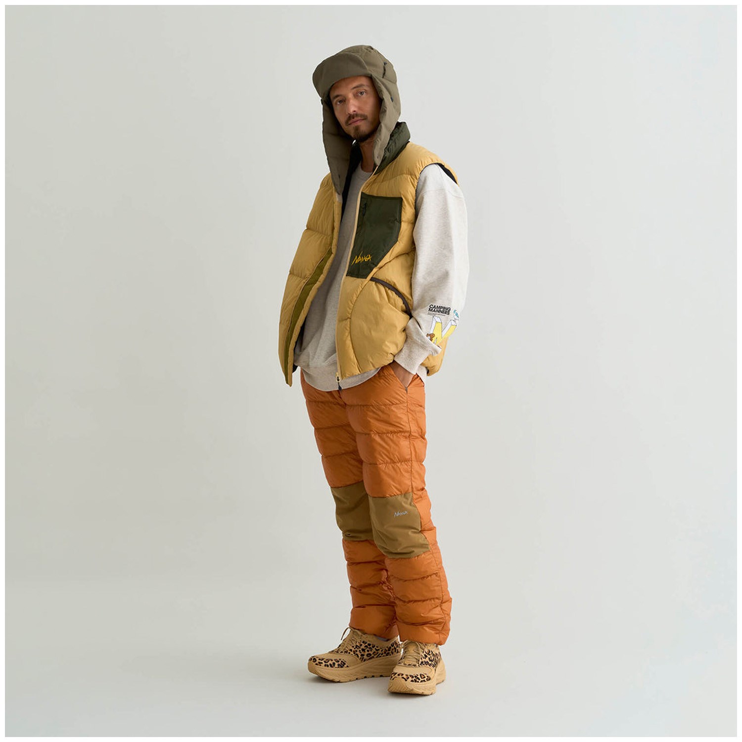 ぽんNANGA MAZENO RIDGE VEST NVY XL Mazeno Ridge Vest by Nanga Japan | ACME FINE GOODS